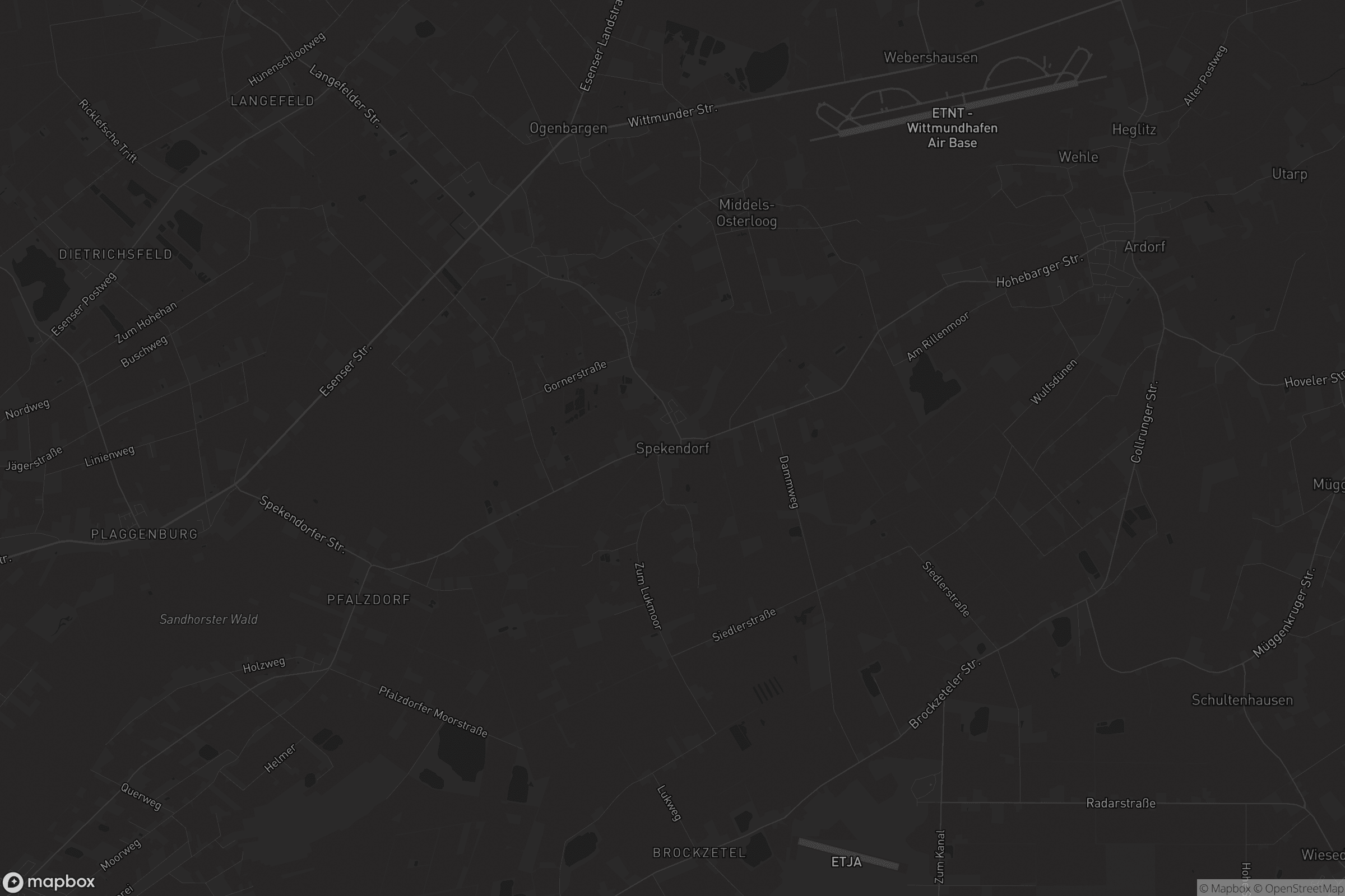 Karte von Spekendorf