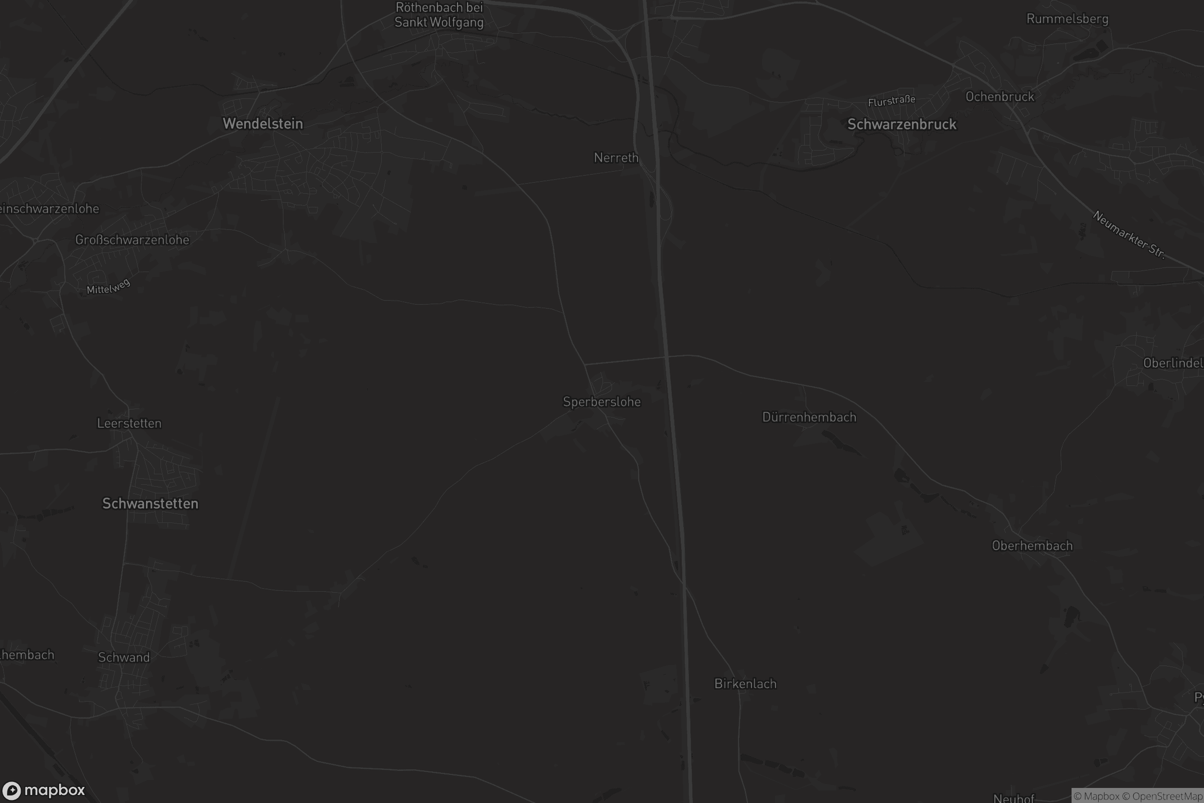 Karte von Sperberslohe