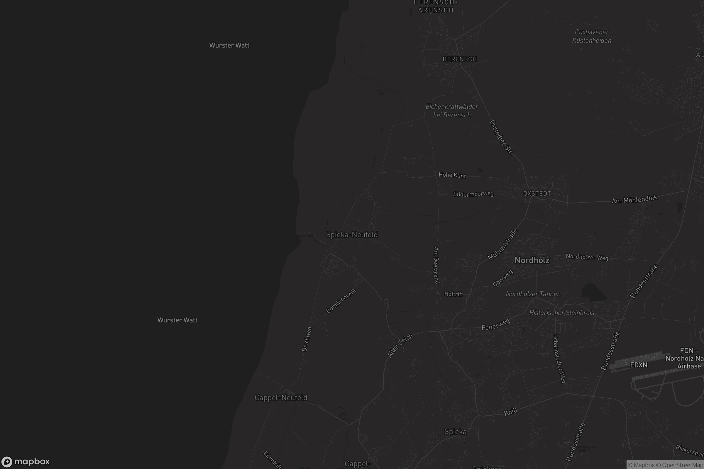 Karte von Spieka-Neufeld