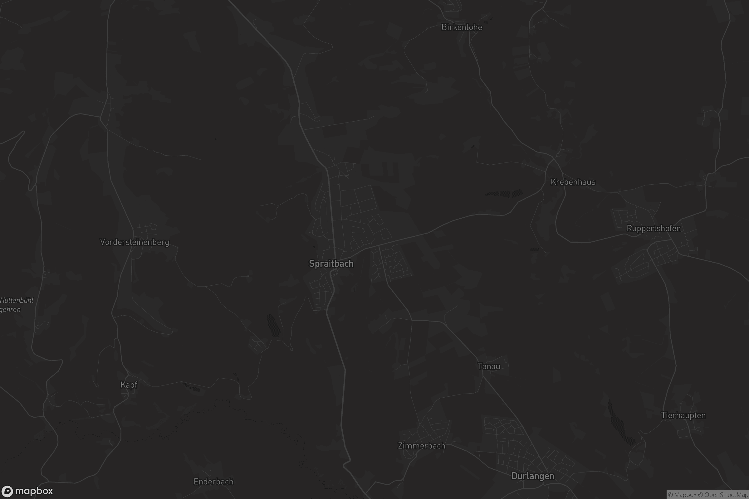 Karte von Spraitbach