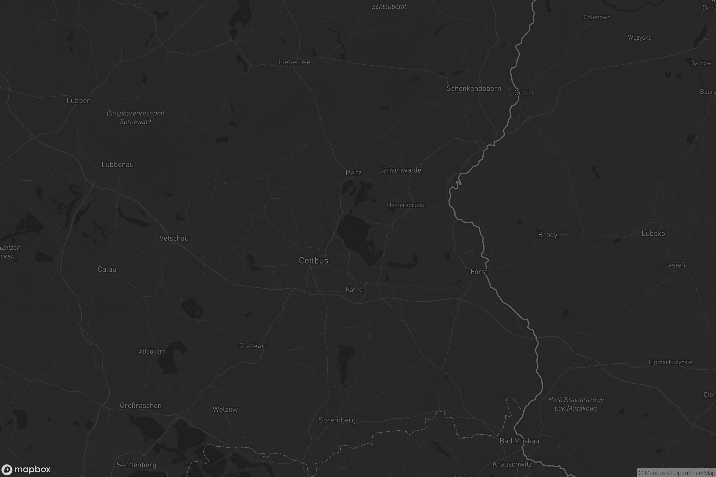 Karte von Spree-Neiße - Sprjewja-Nysa