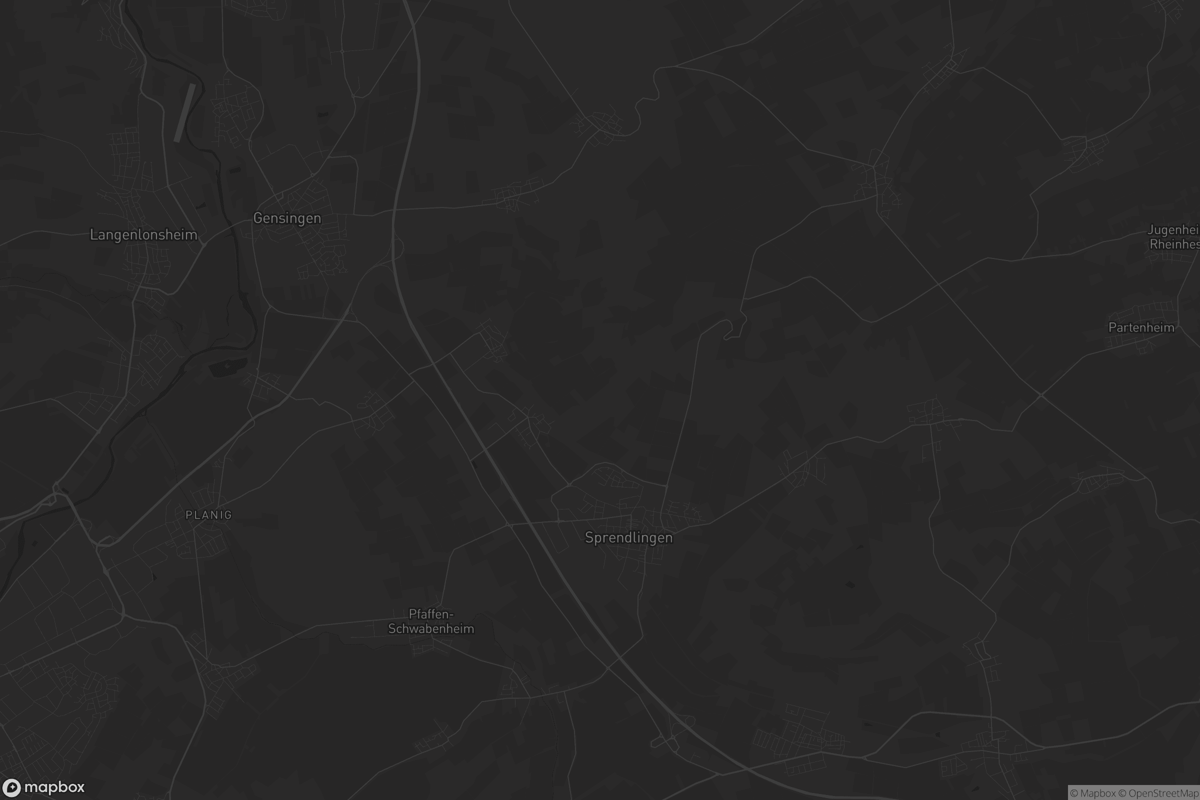 Karte von Sprendlingen-Gensingen