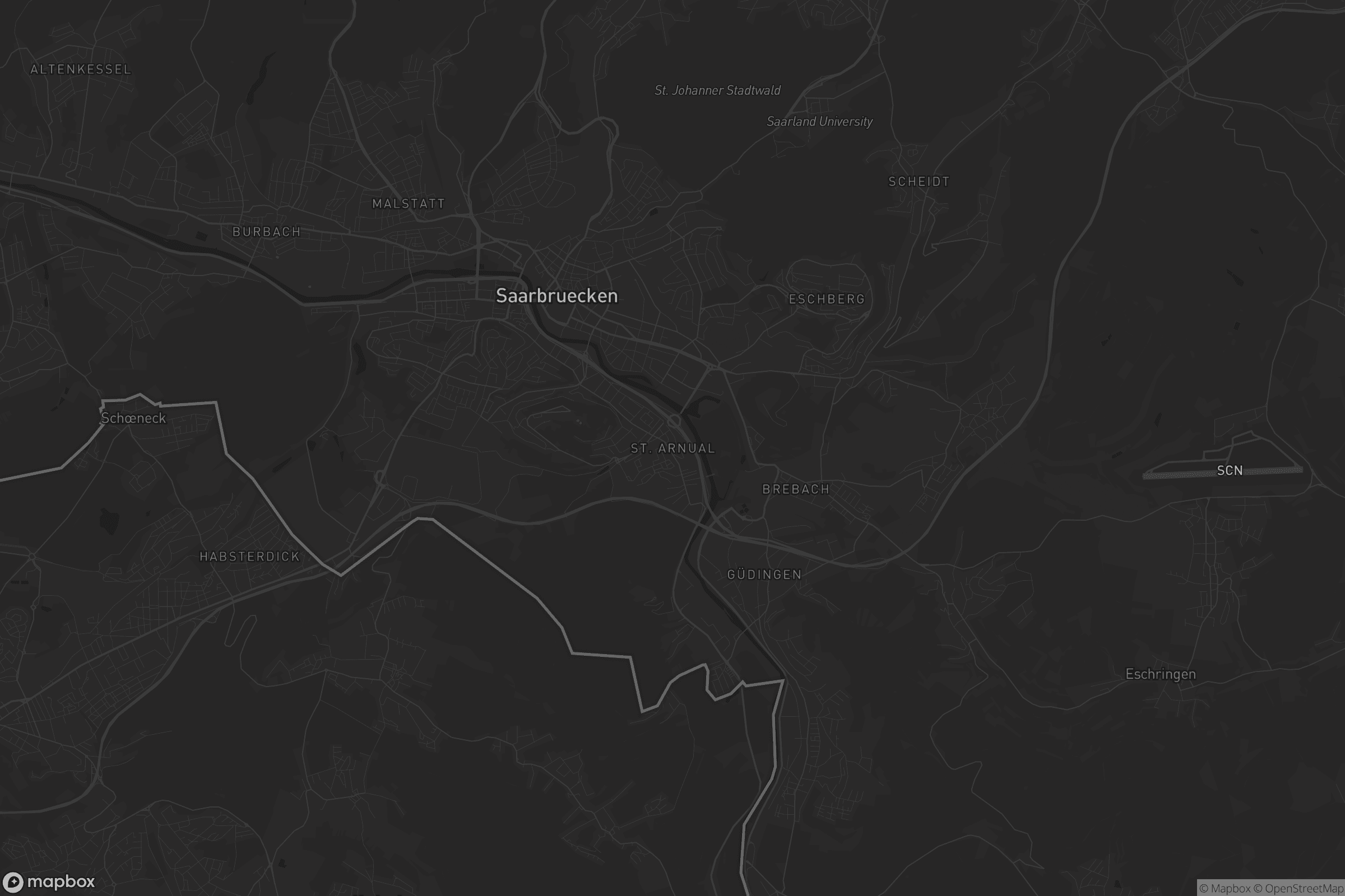 Karte von St. Arnual