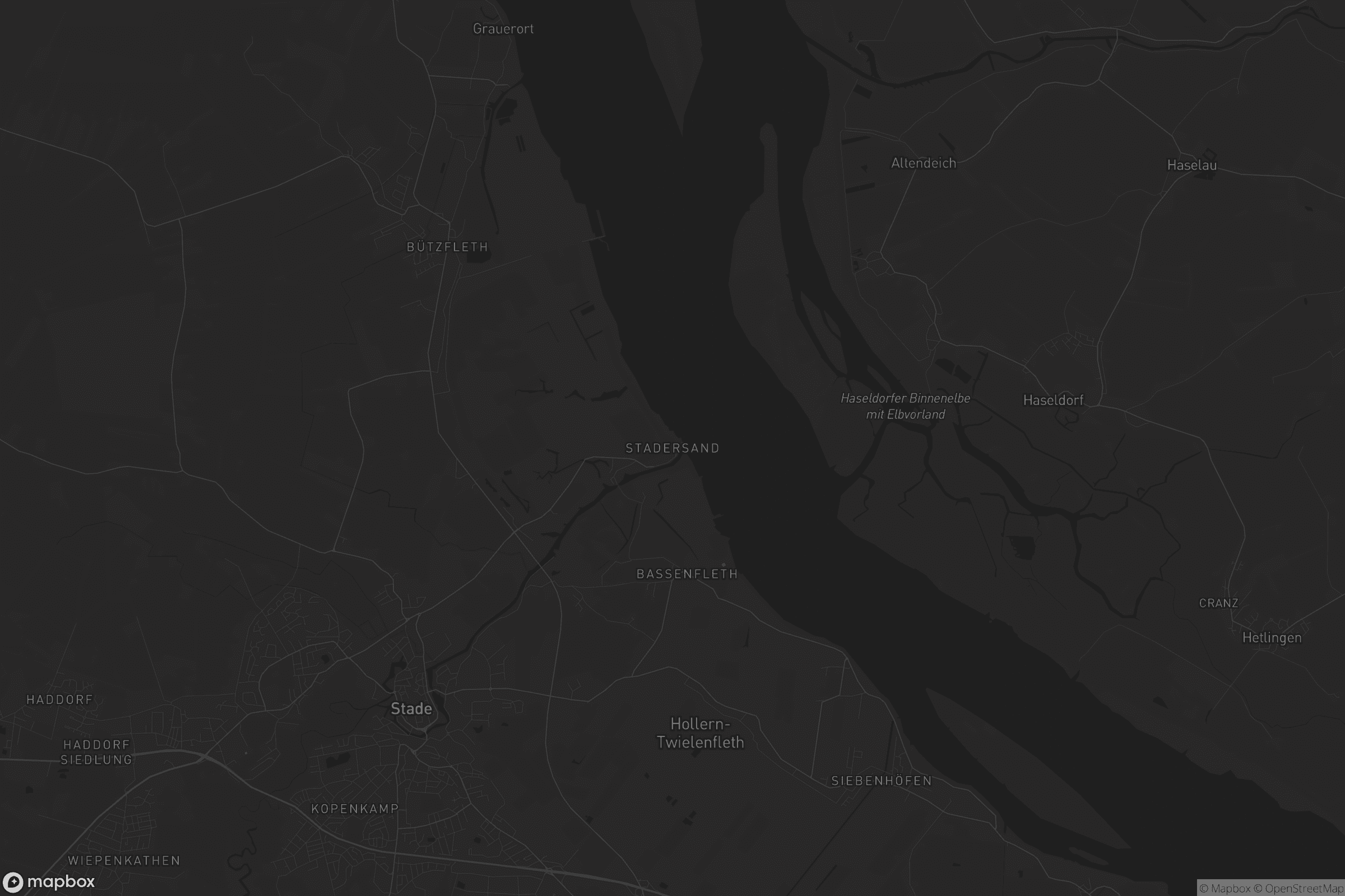 Karte von Stadersand