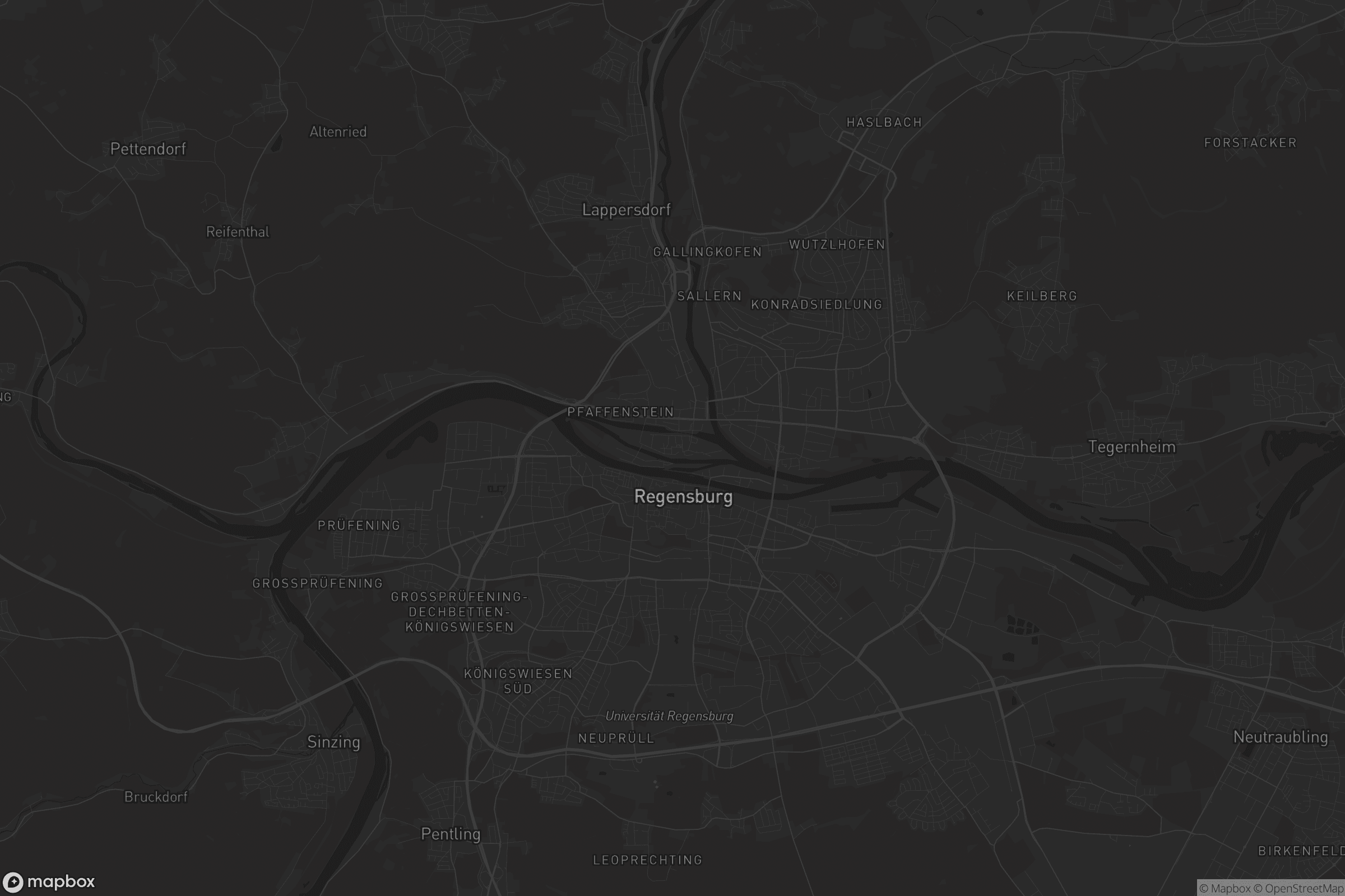 Karte von Stadtamhof