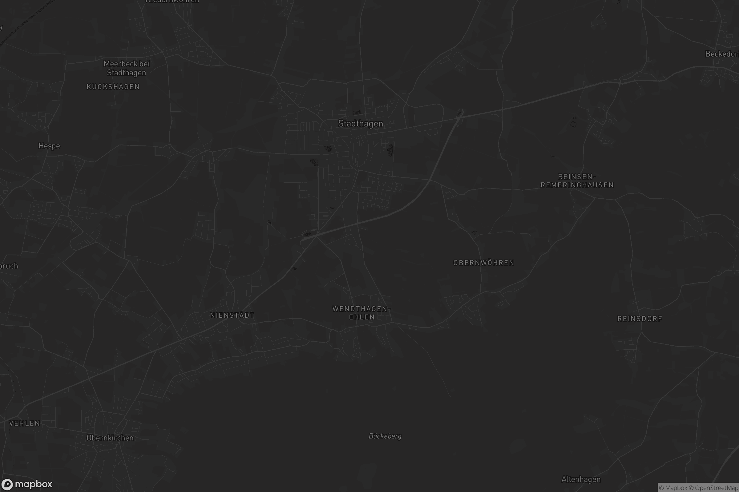 Karte von Stadthagen