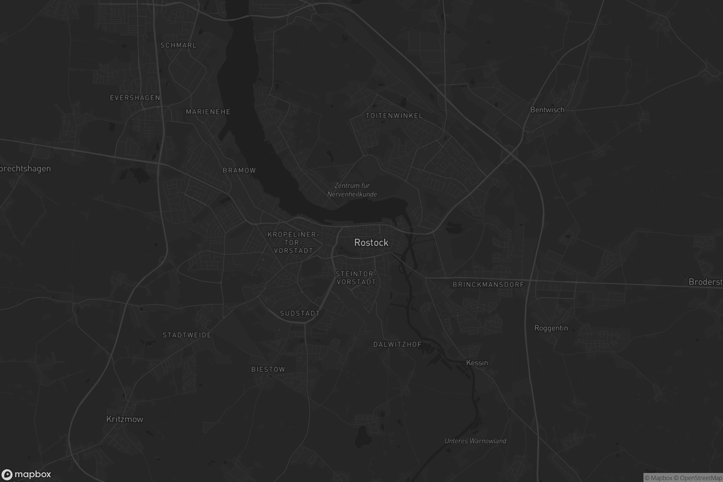 Karte von Stadtmitte