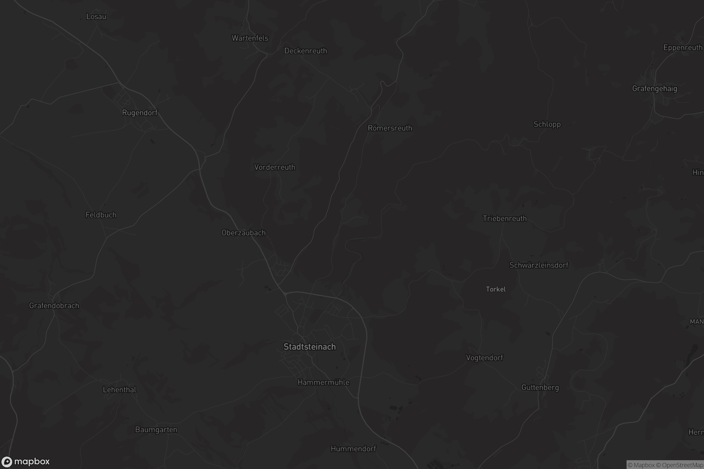 Karte von Stadtsteinach