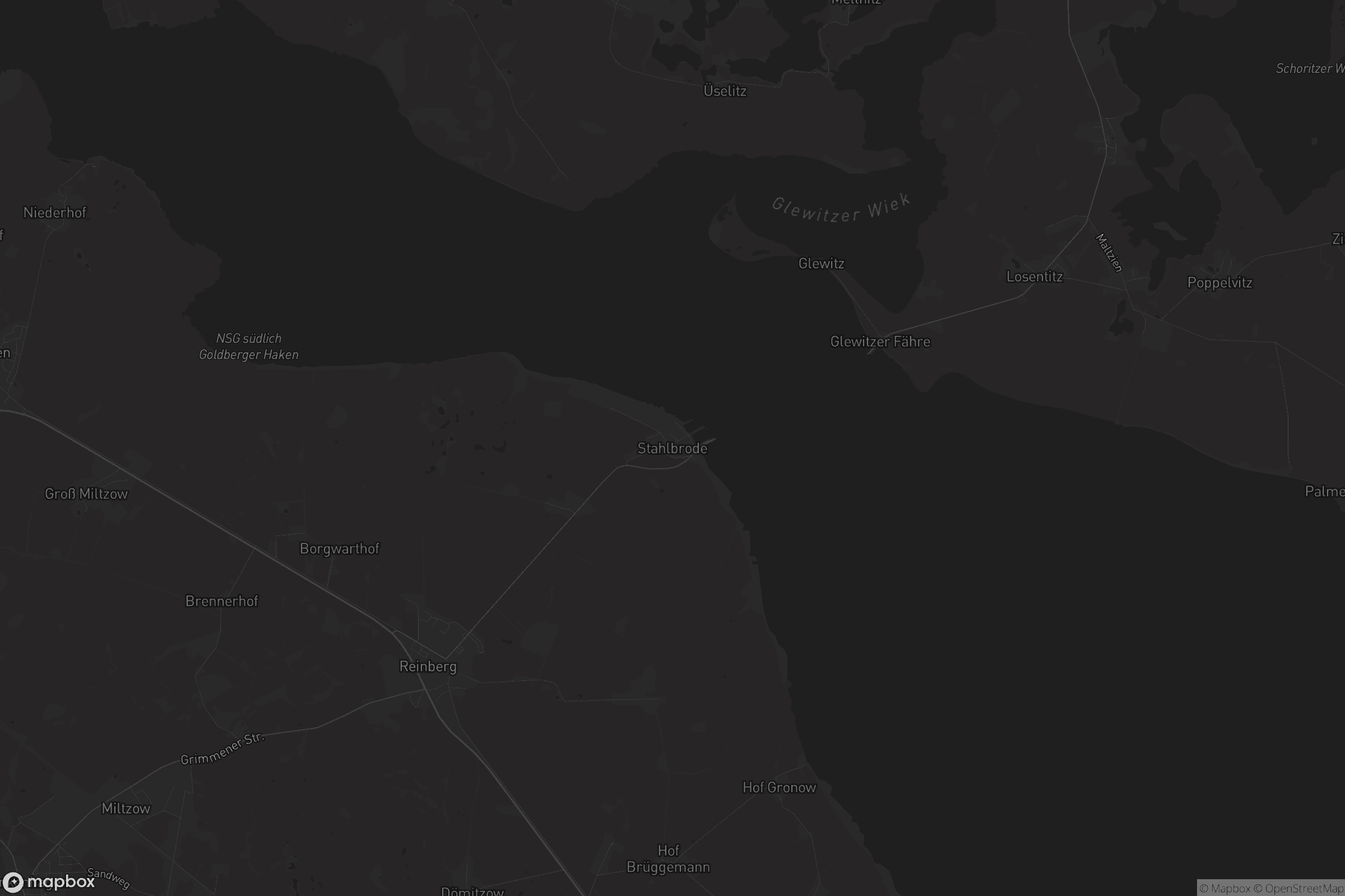 Karte von Stahlbrode