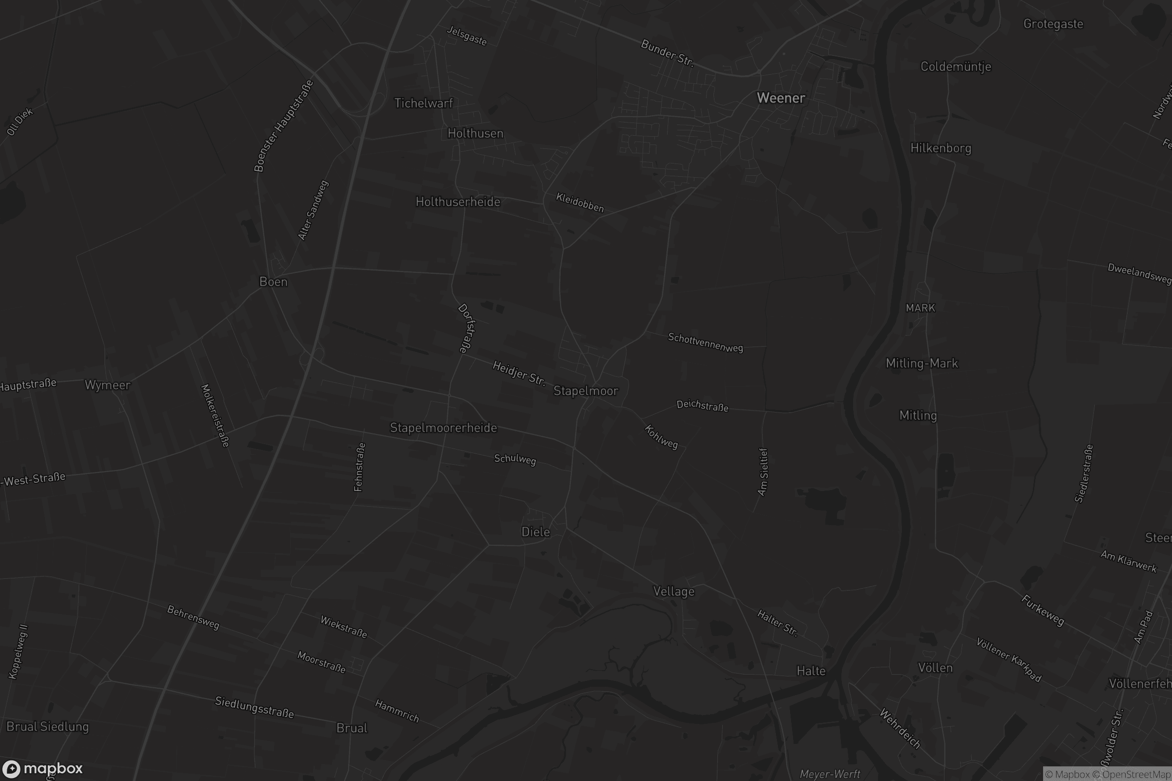 Karte von Stapelmoor