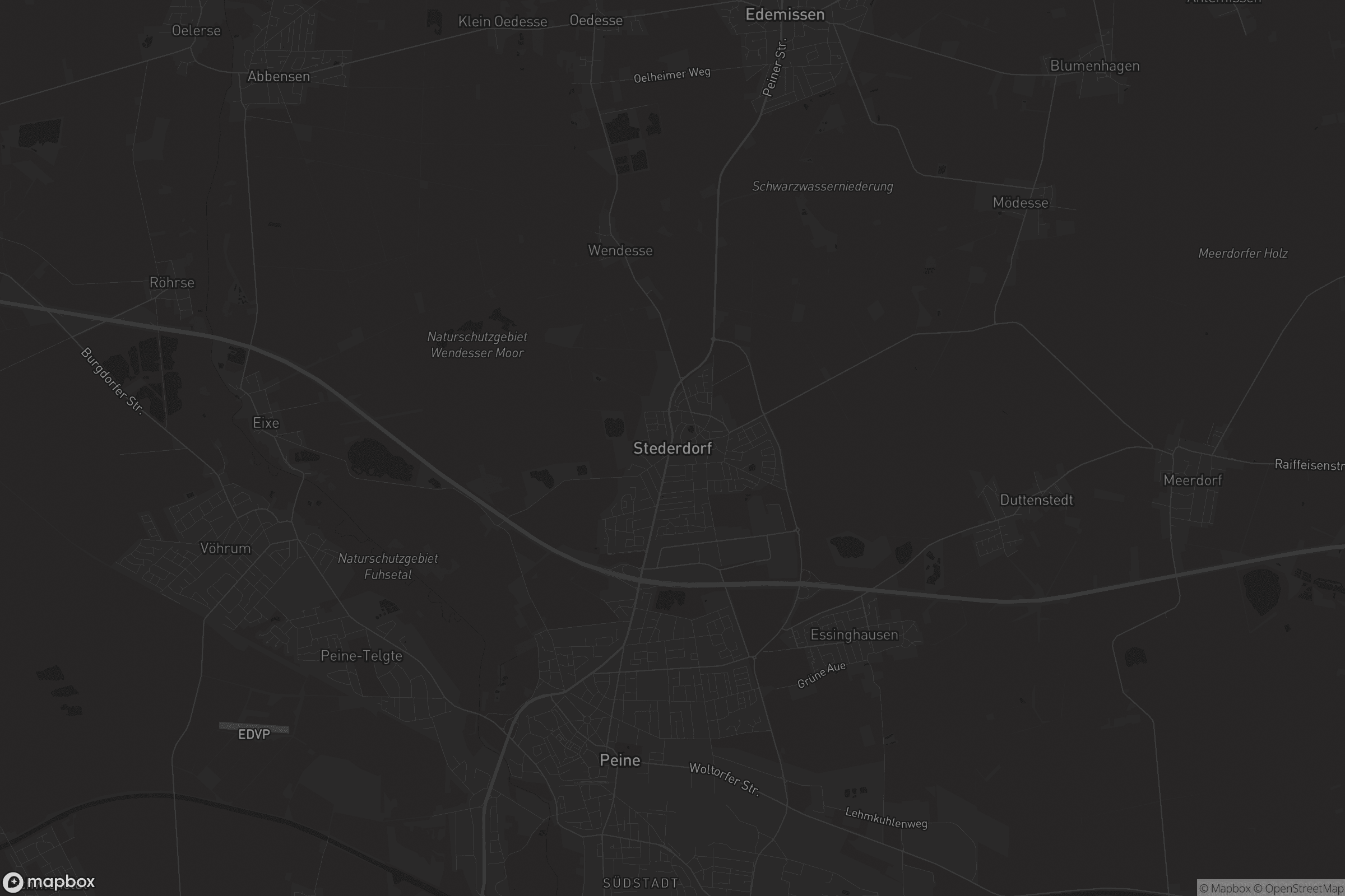 Karte von Stederdorf