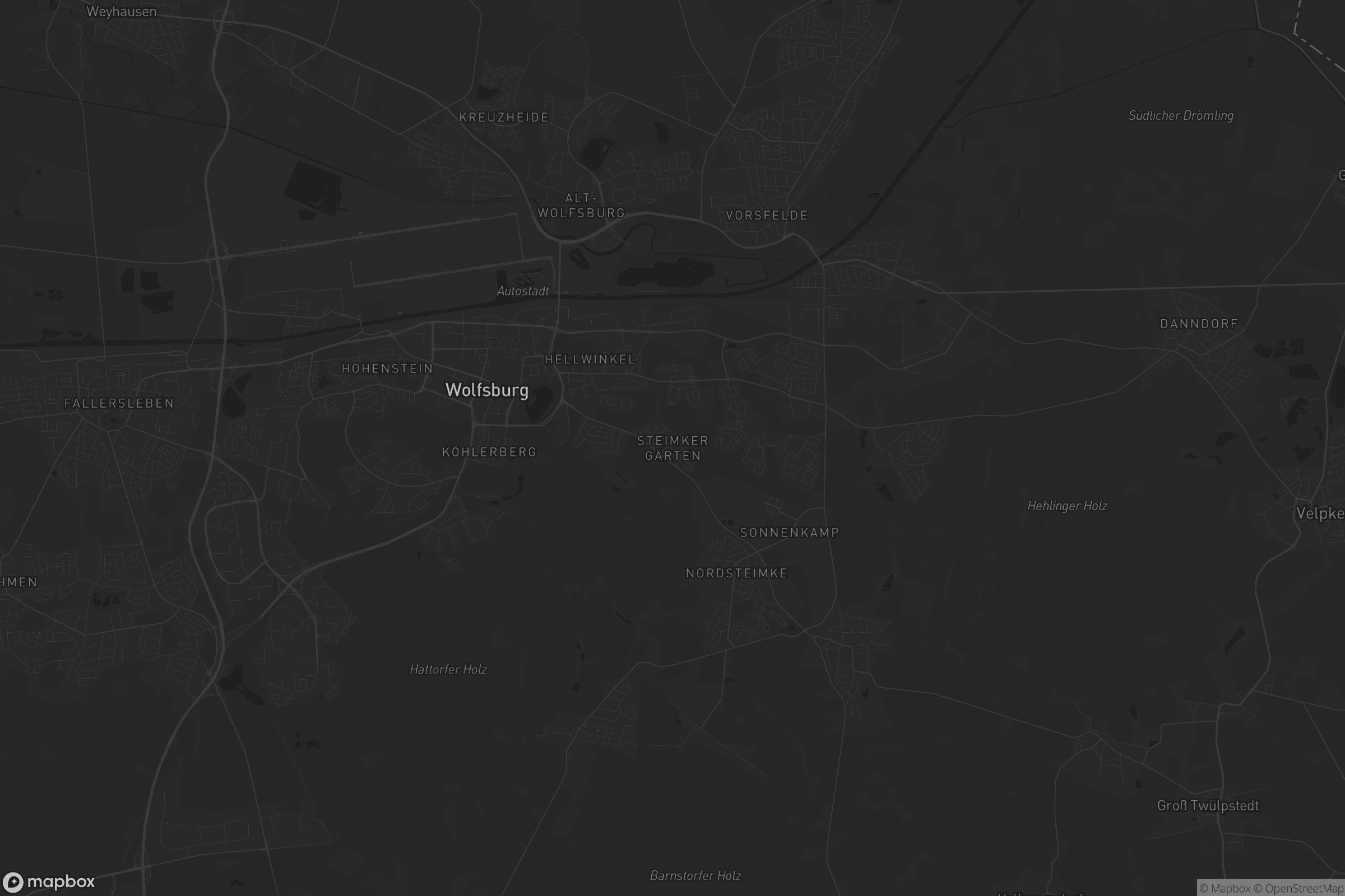 Karte von Steimker Gärten