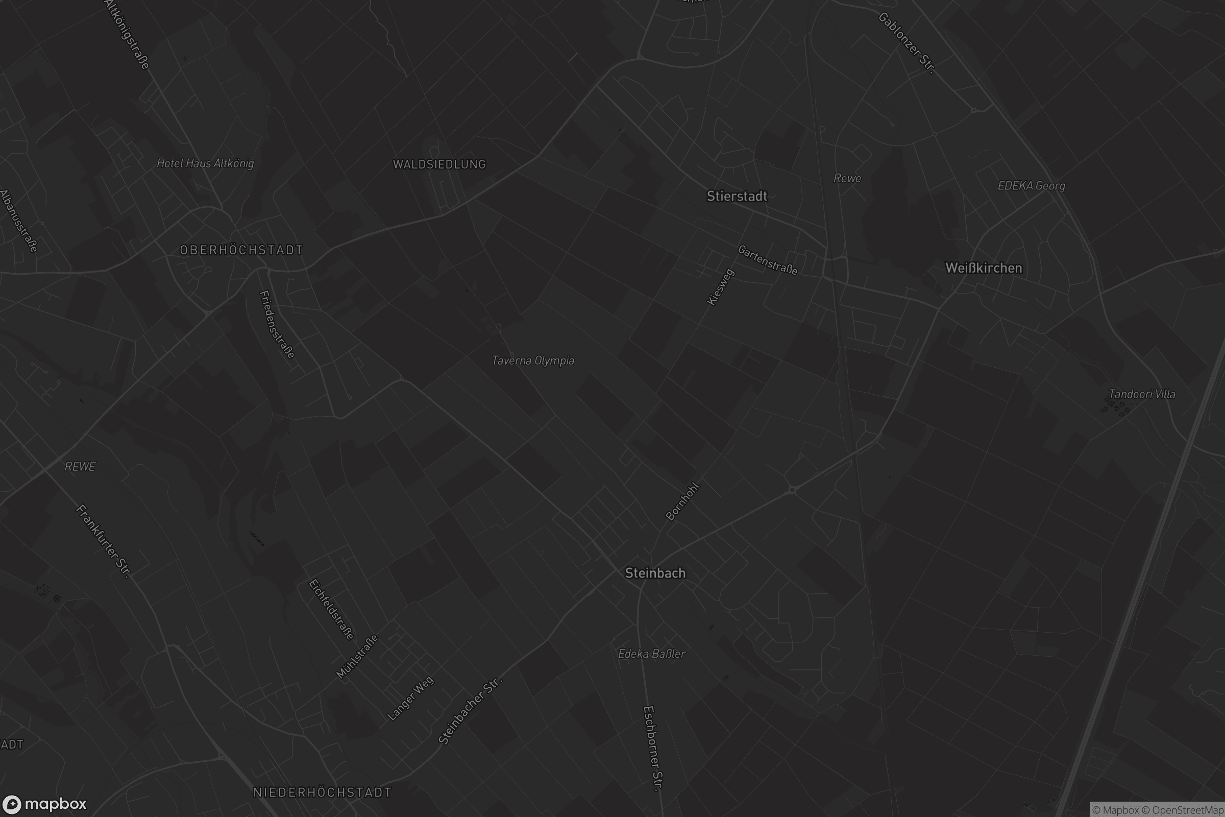 Karte von Steinbach (Taunus)