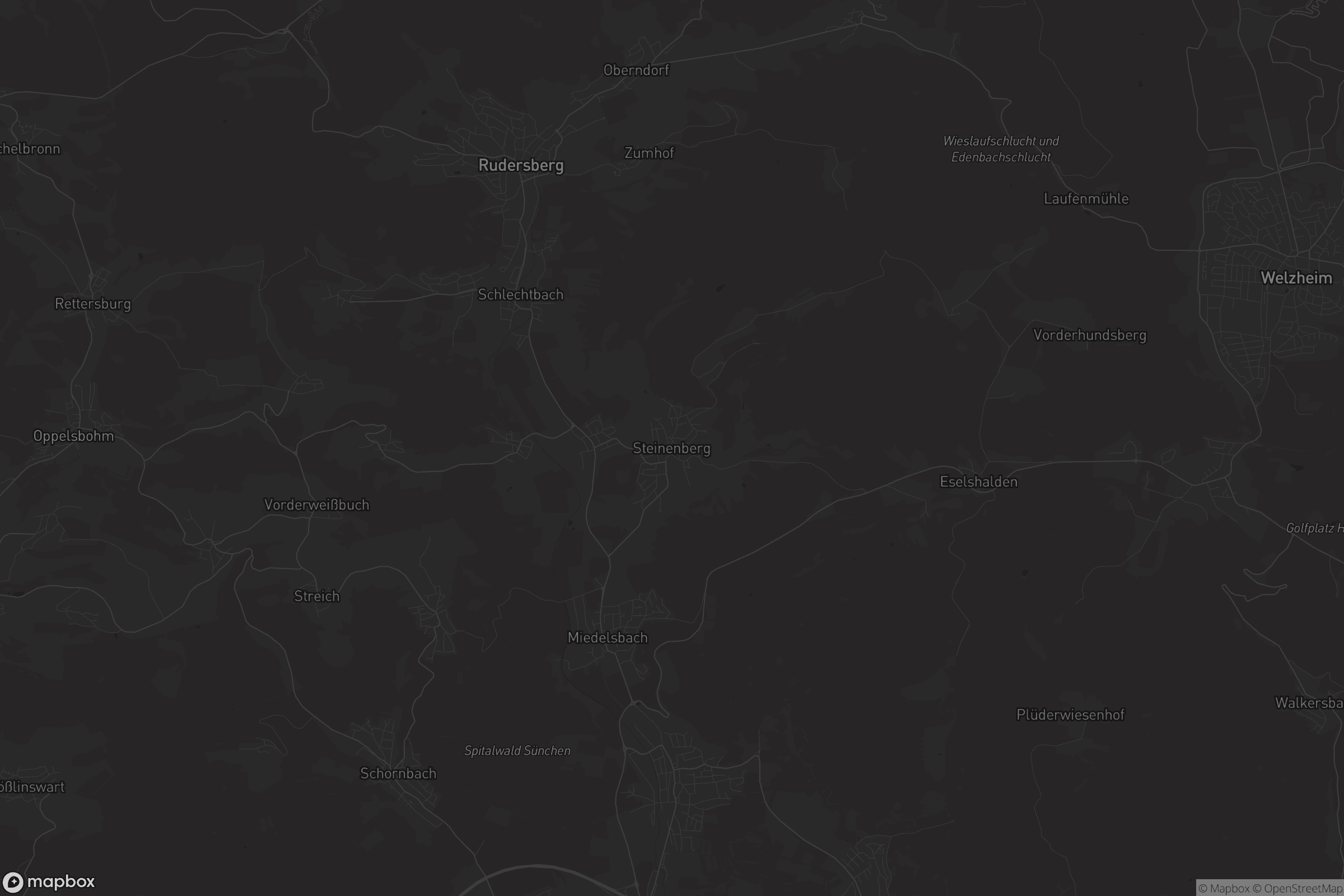 Karte von Steinenberg