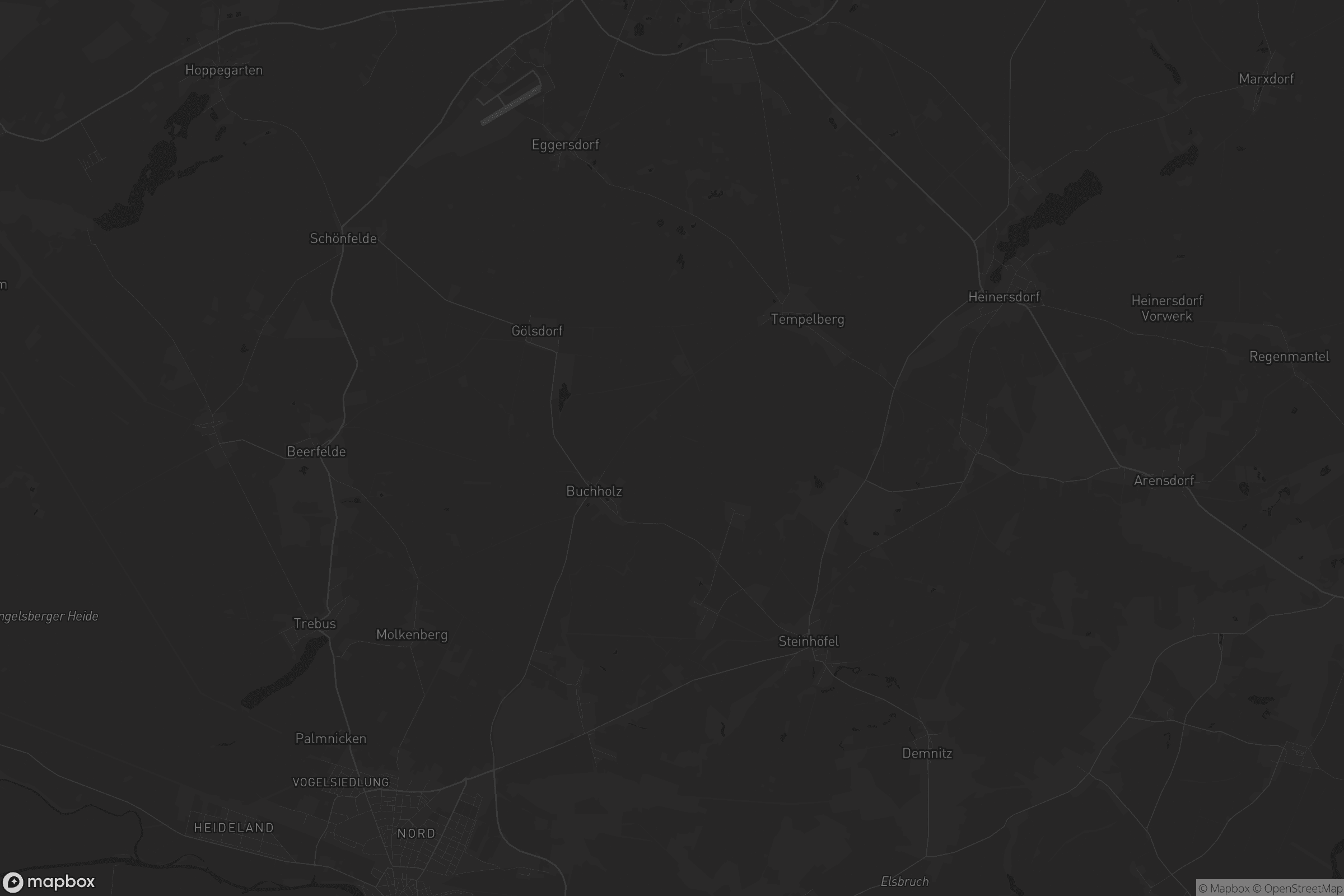 Karte von Steinhöfel