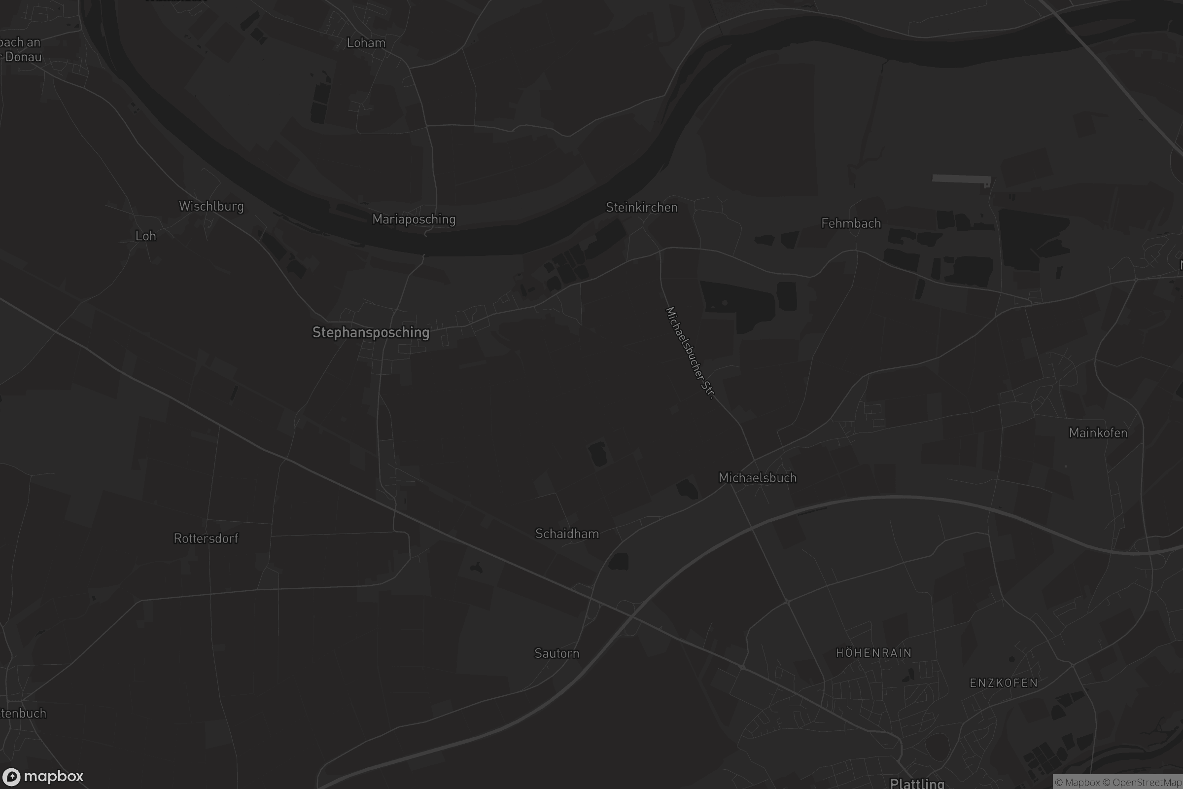 Karte von Stephansposching