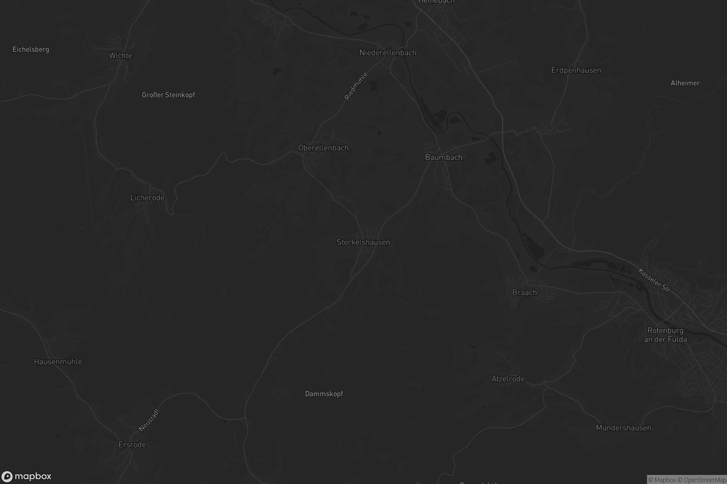 Karte von Sterkelshausen