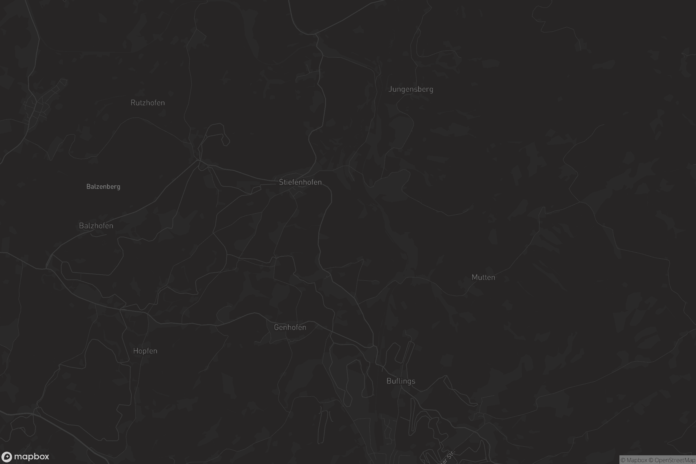 Karte von Stiefenhofen