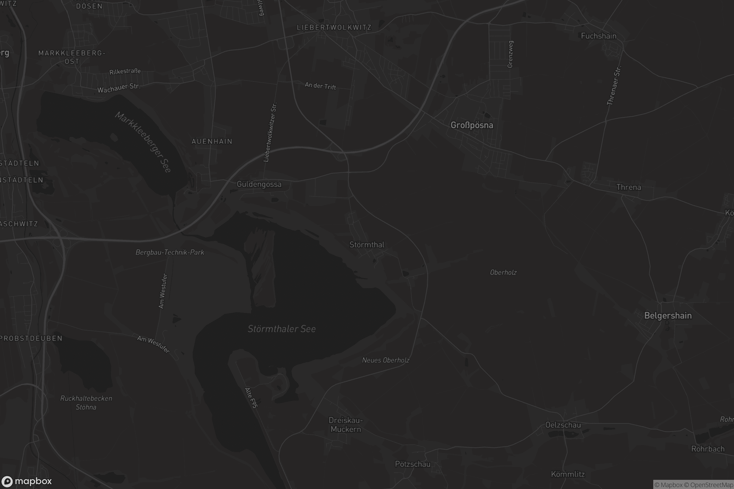 Karte von Störmthal