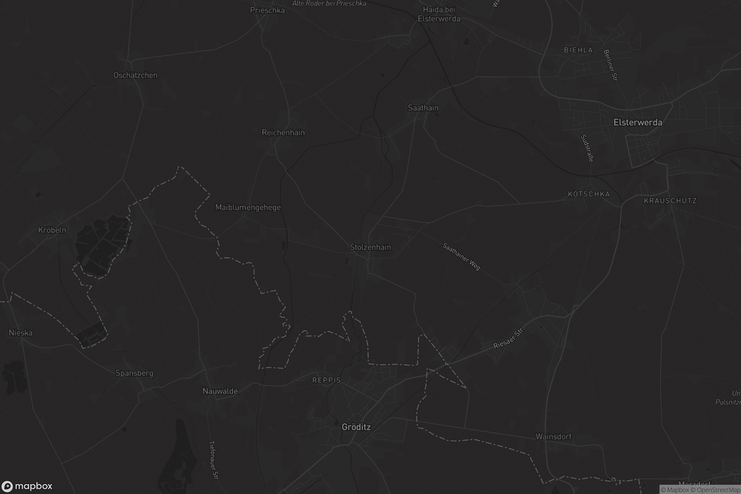 Karte von Stolzenhain