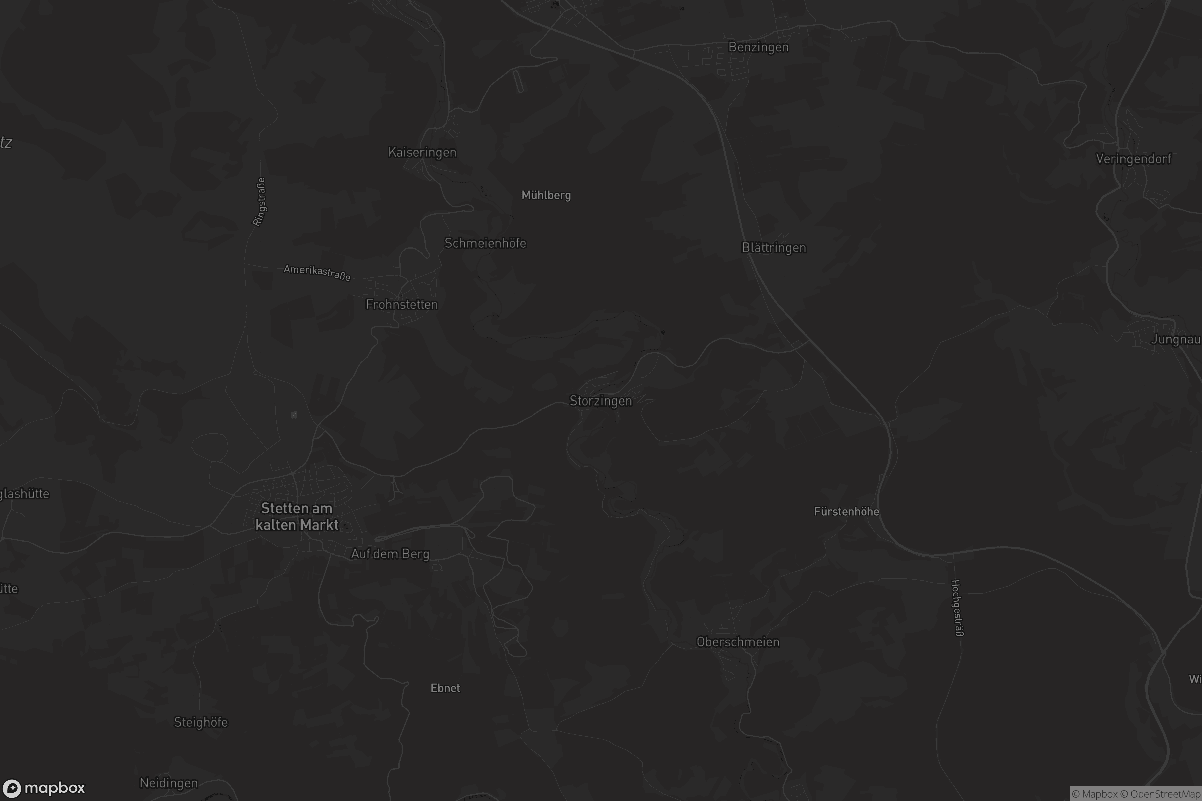 Karte von Storzingen