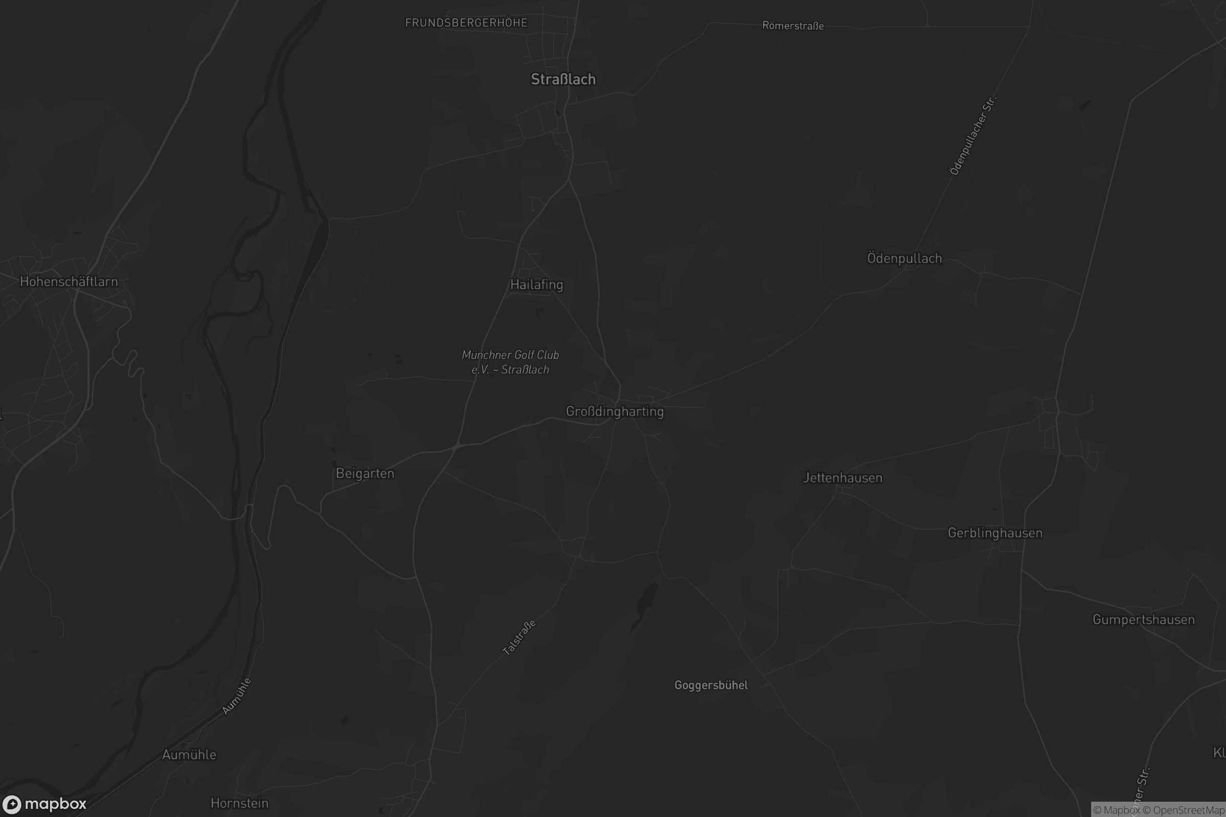 Karte von Straßlach-Dingharting