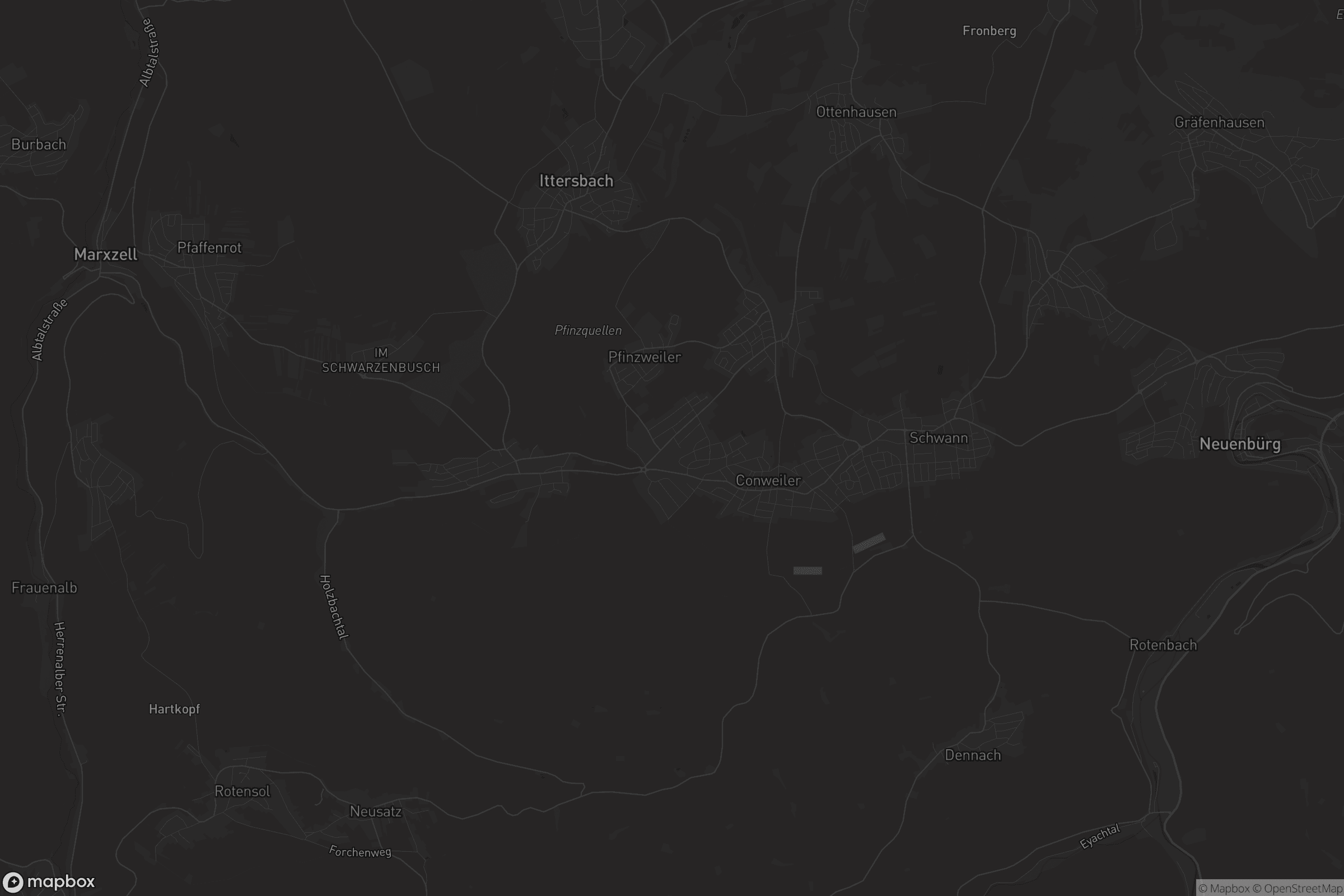 Karte von Straubenhardt