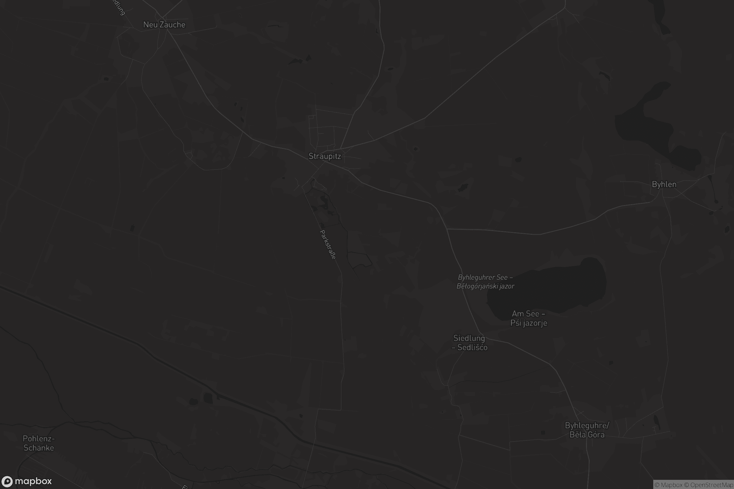 Karte von Straupitz (Spreewald)