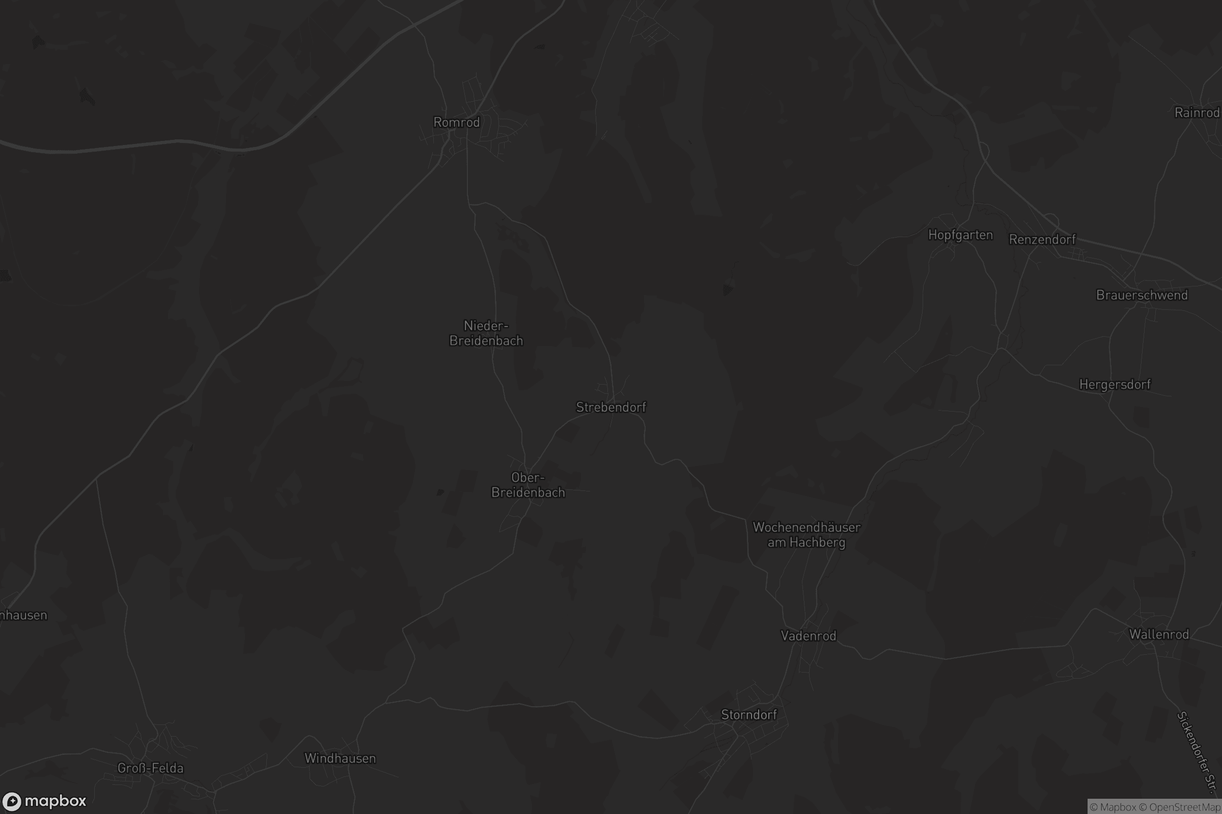 Karte von Strebendorf