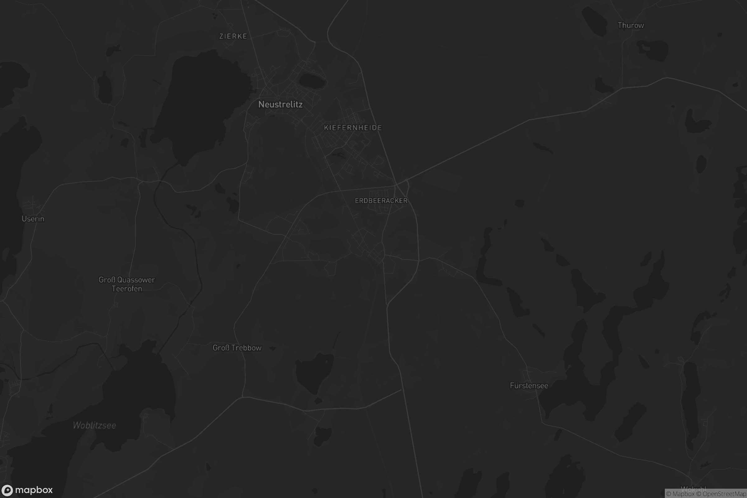 Karte von Strelitz-Alt