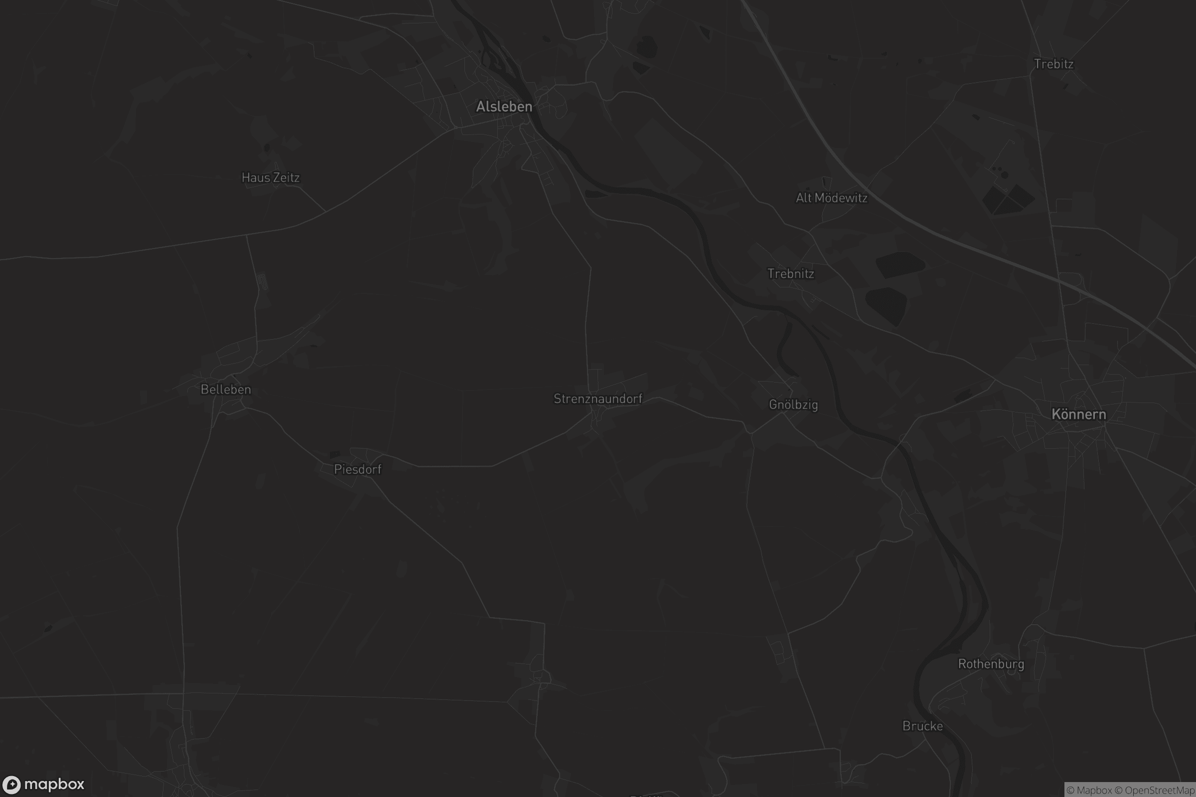 Karte von Strenznaundorf