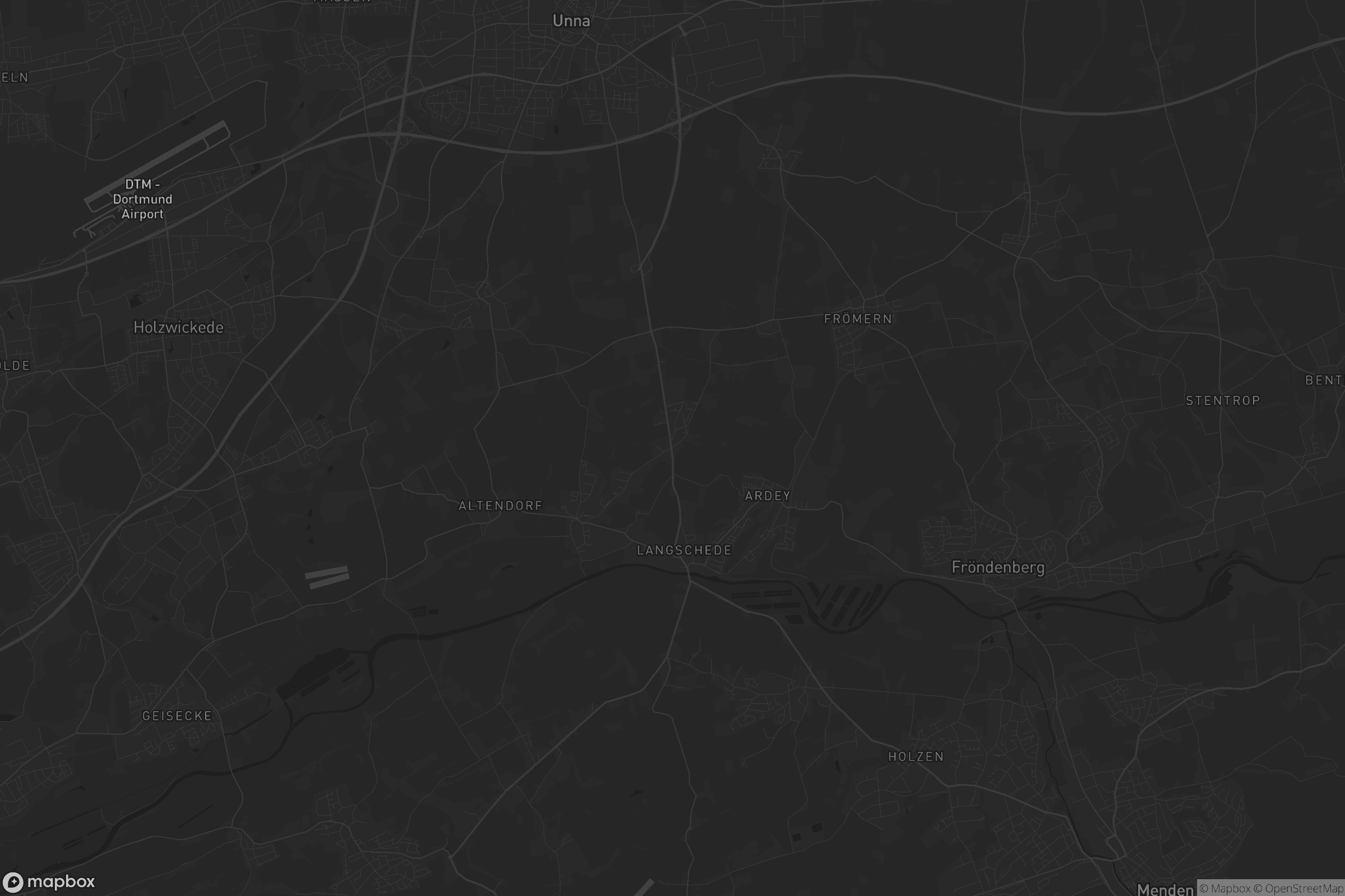 Karte von Strickherdicke