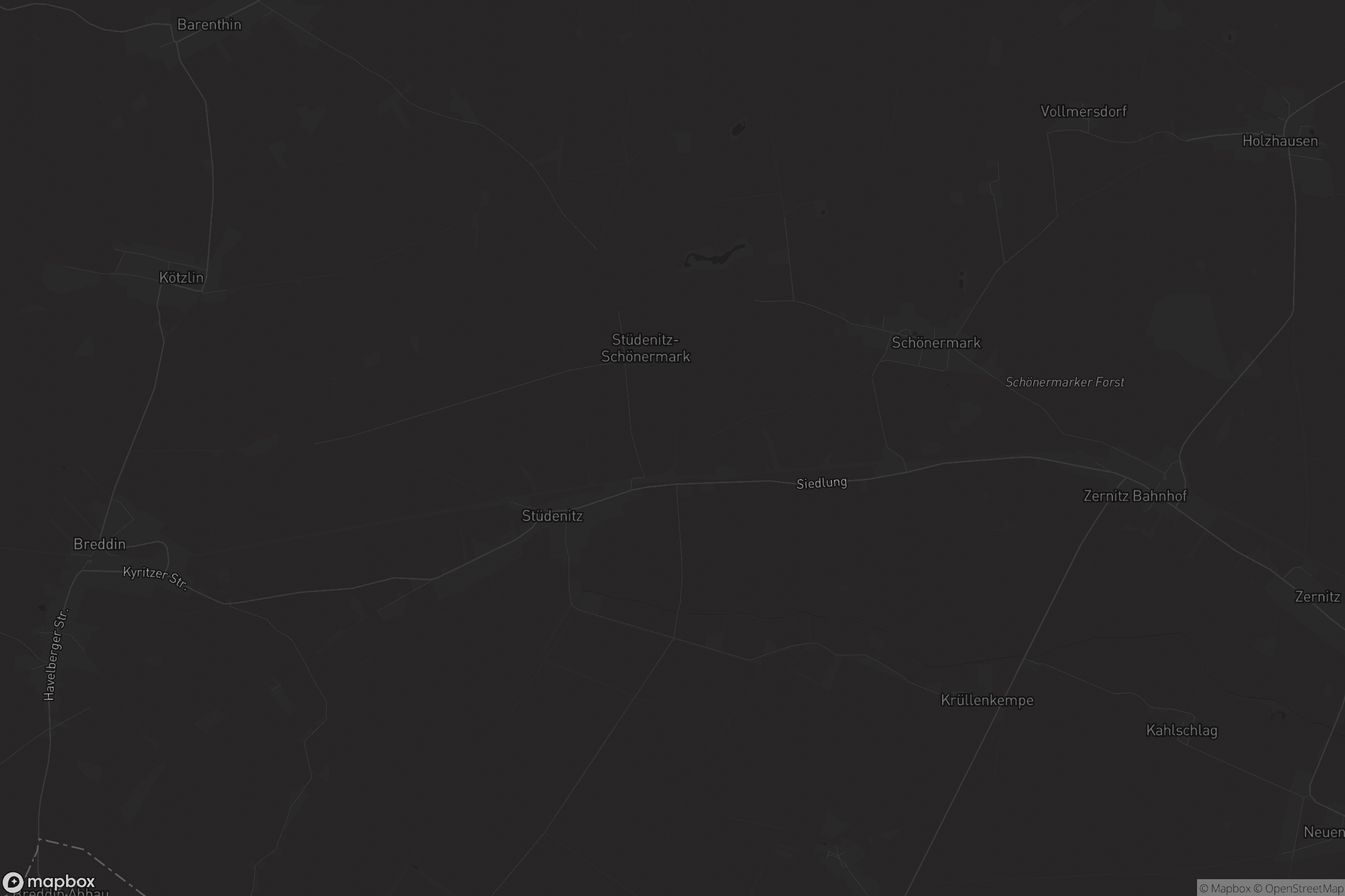 Karte von Stüdenitz-Schönermark