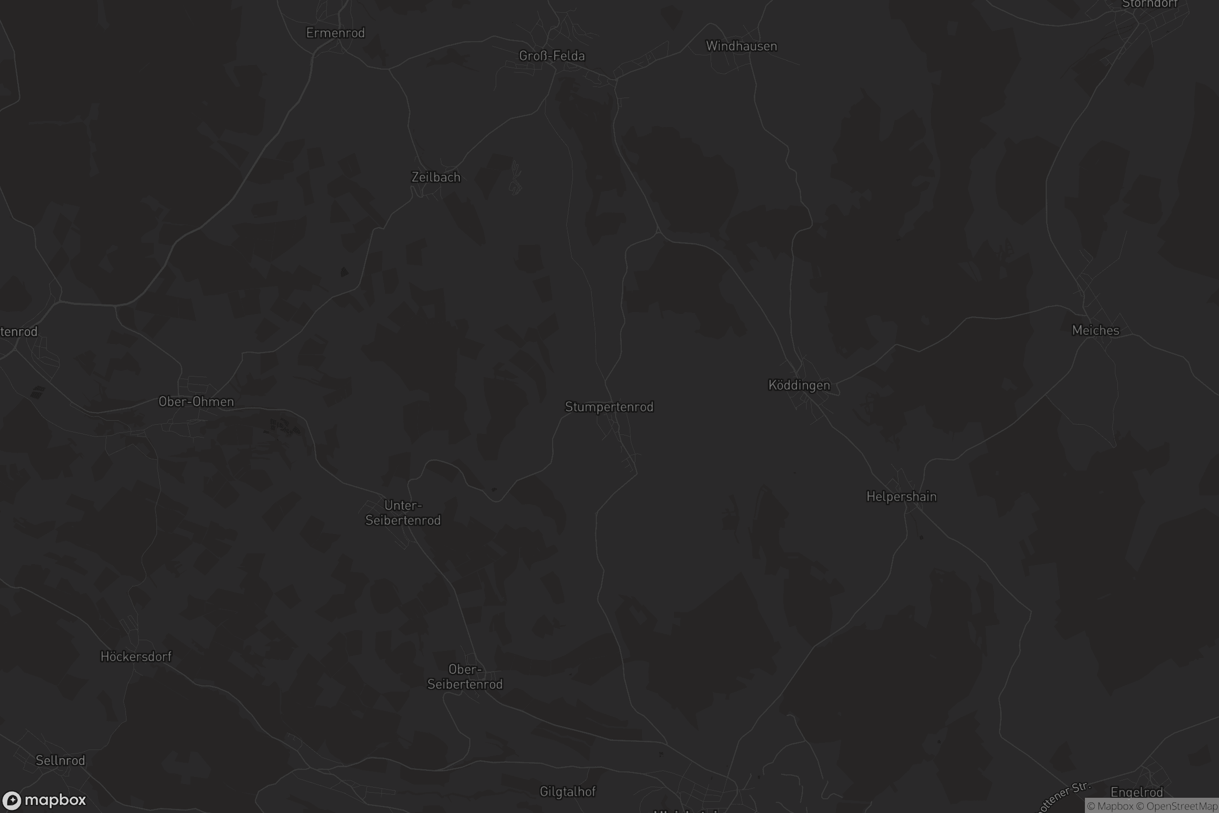 Karte von Stumpertenrod