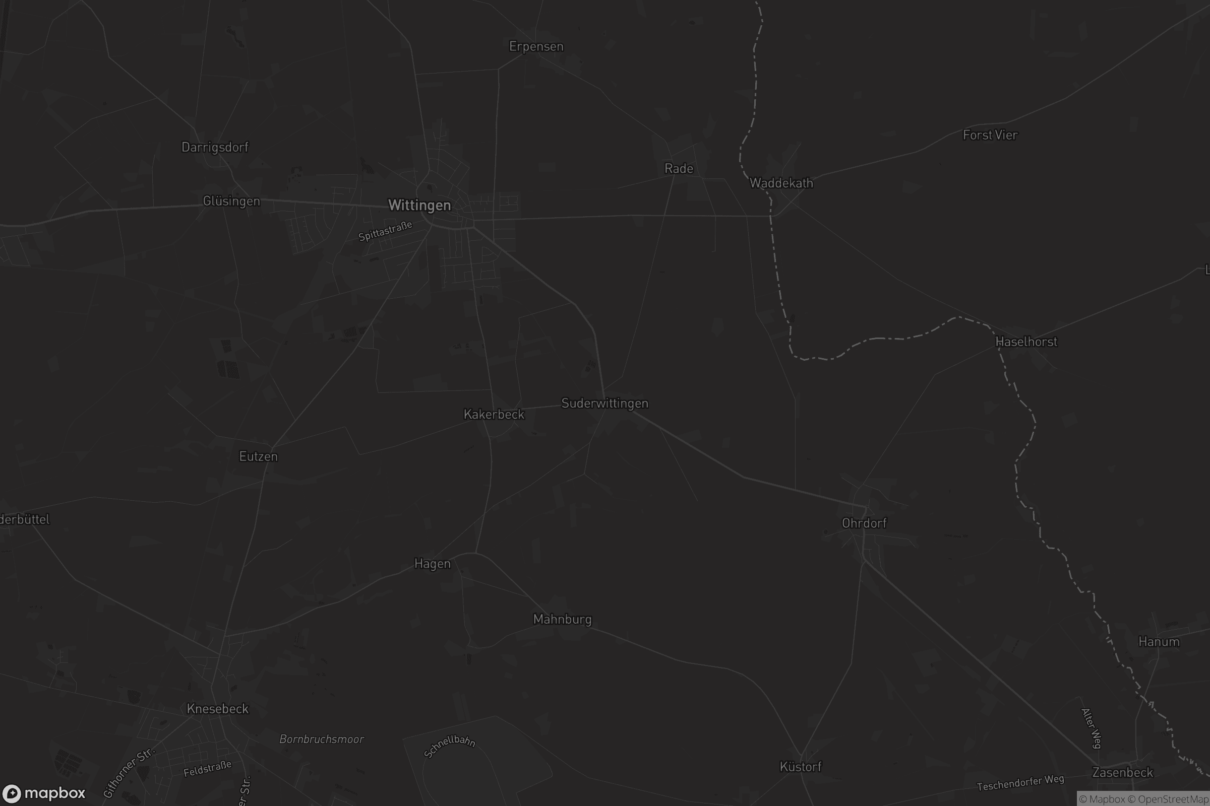 Karte von Suderwittingen