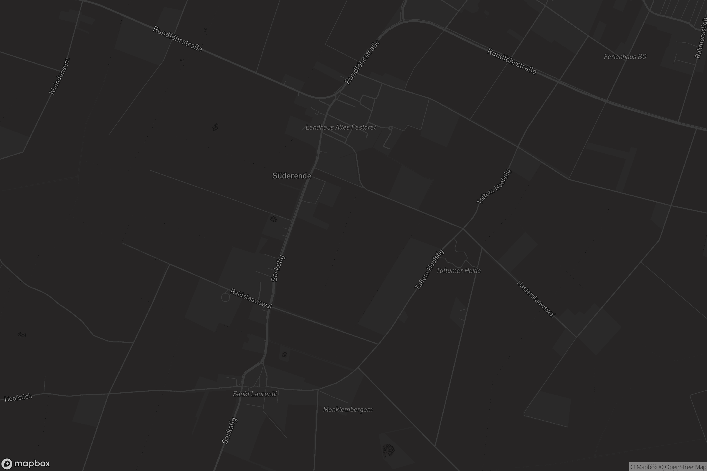 Karte von Süderende