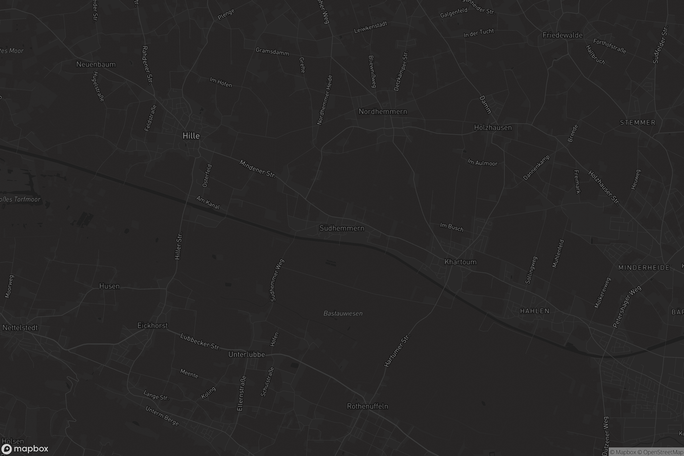 Karte von Südhemmern