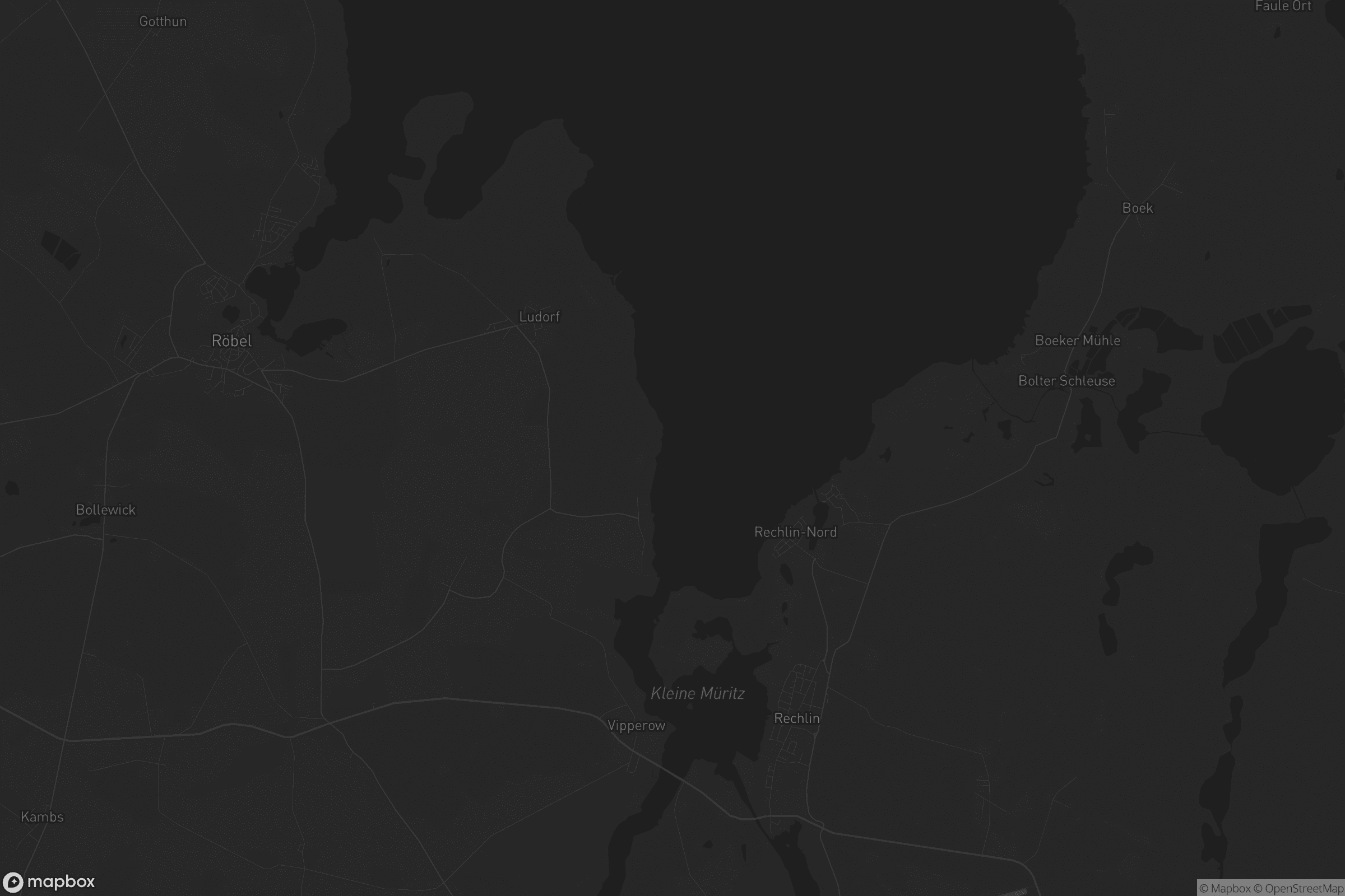 Karte von Südmüritz