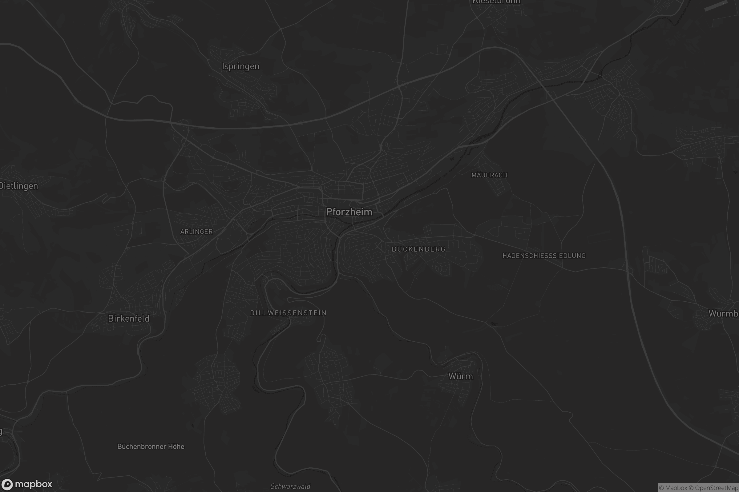 Karte von Südoststadt