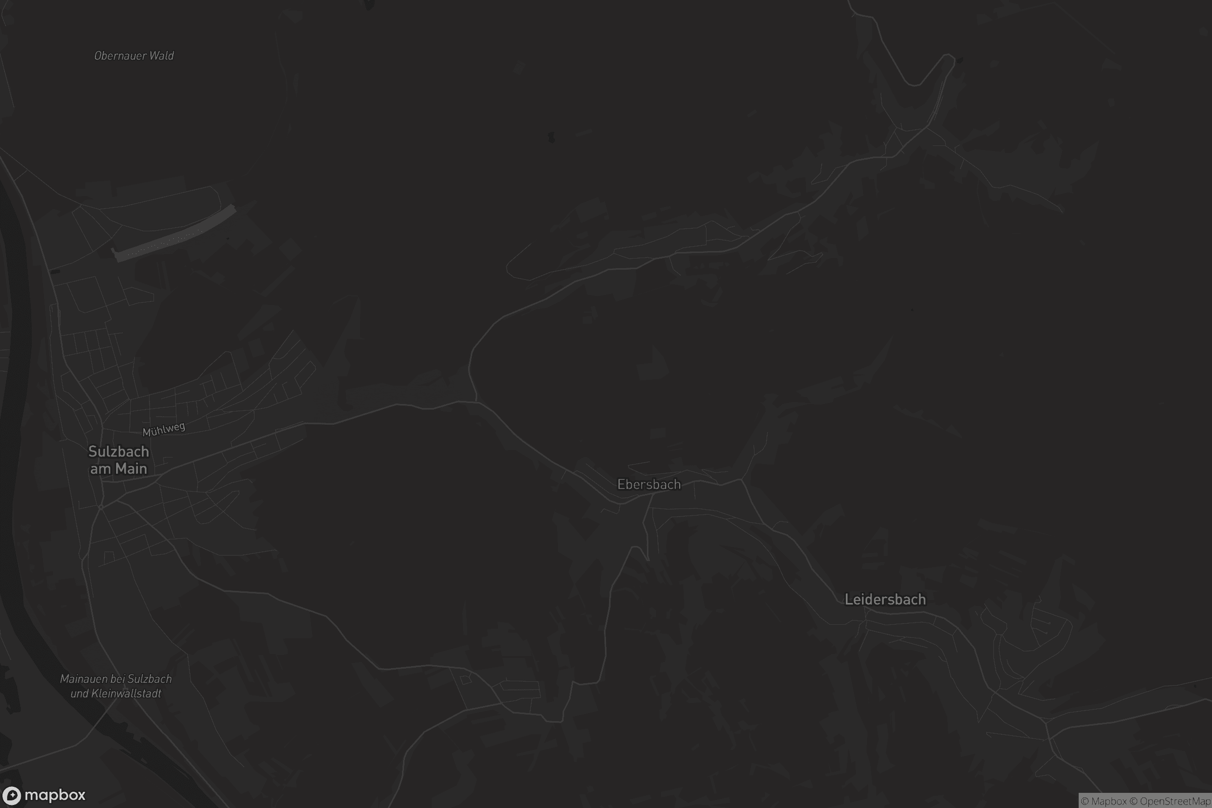 Karte von Sulzbach am Main