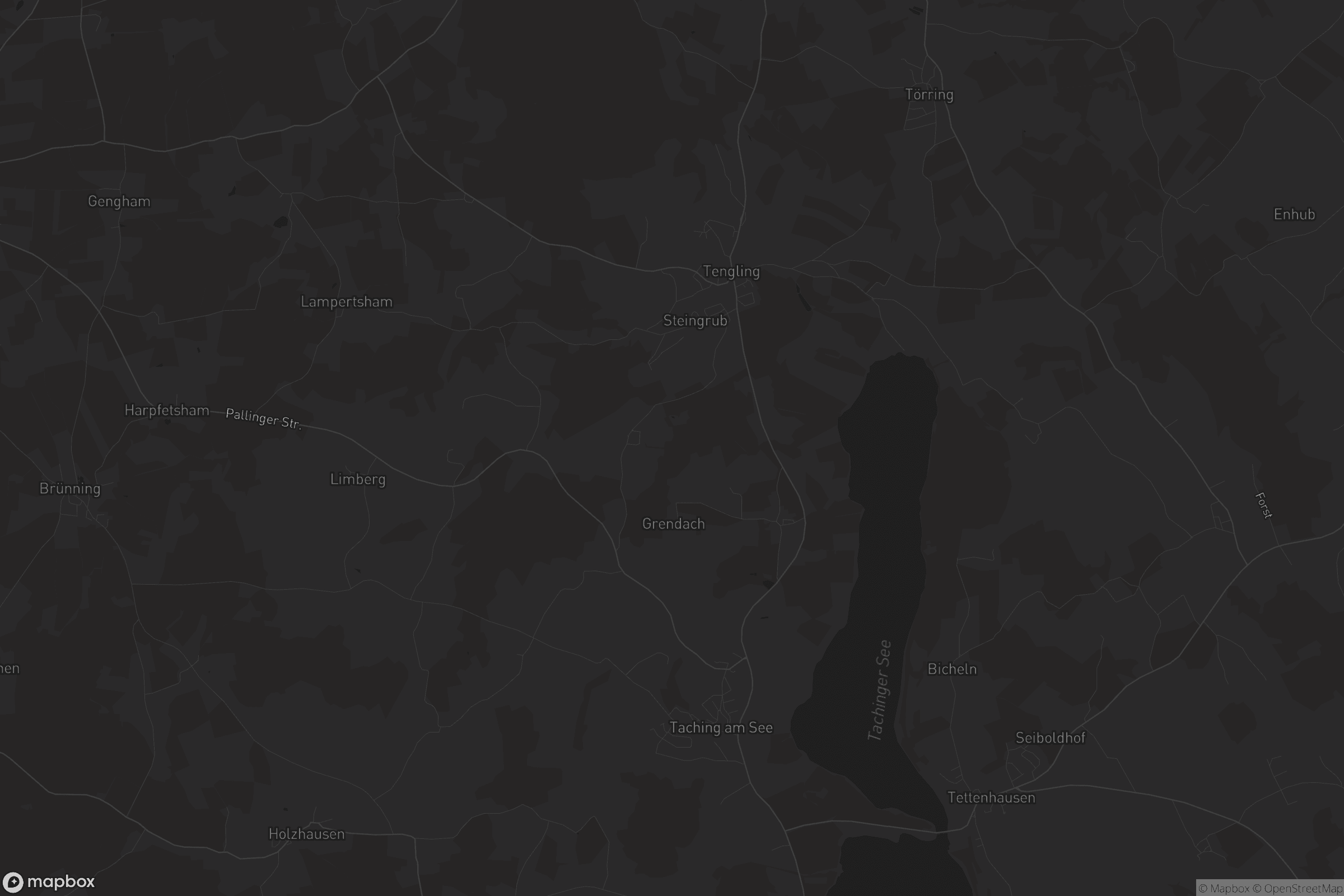 Karte von Taching am See