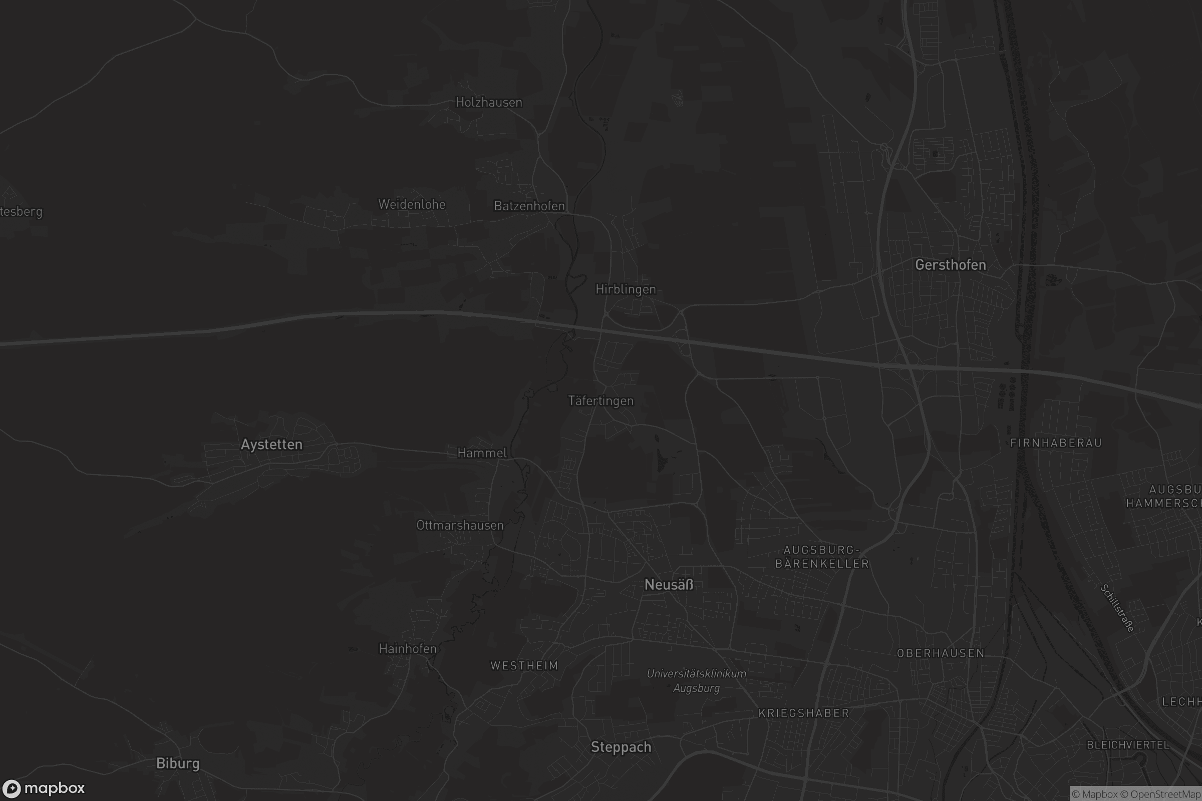 Karte von Täfertingen