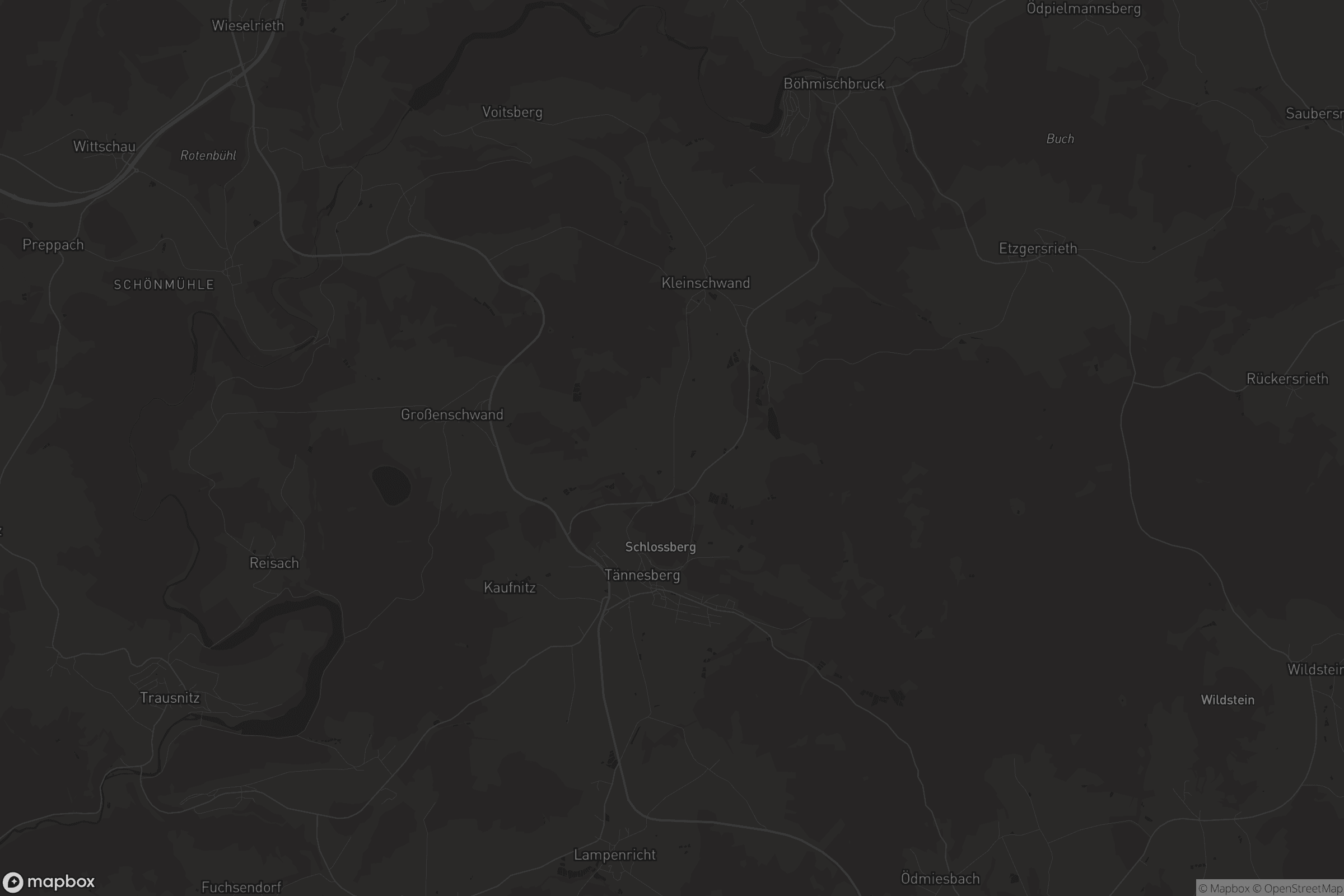 Karte von Tännesberg