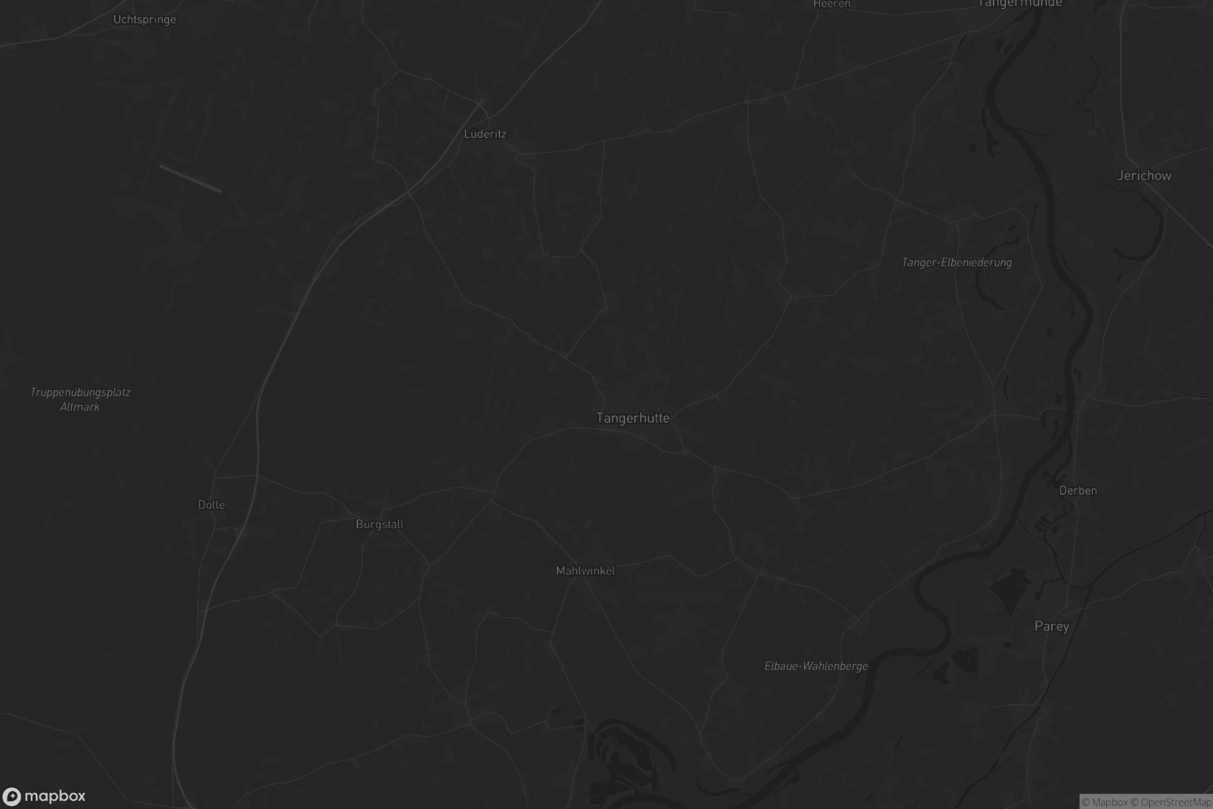 Karte von Tangerhütte