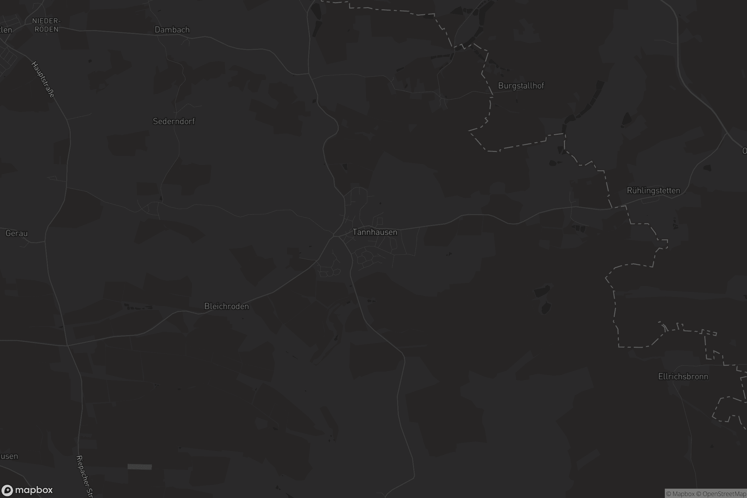 Karte von Tannhausen