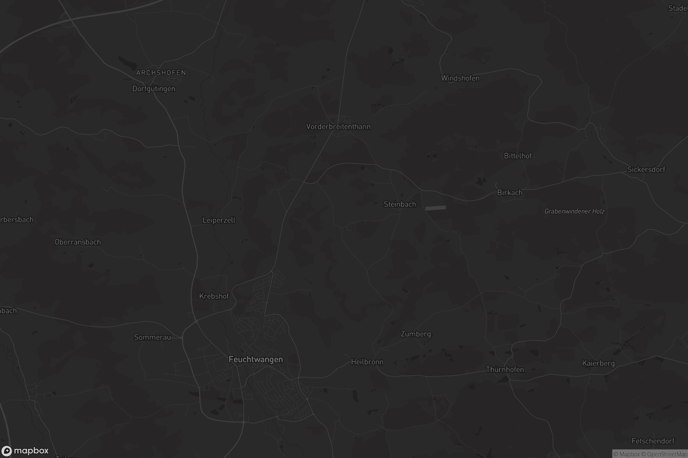 Karte von Tauberschallbach