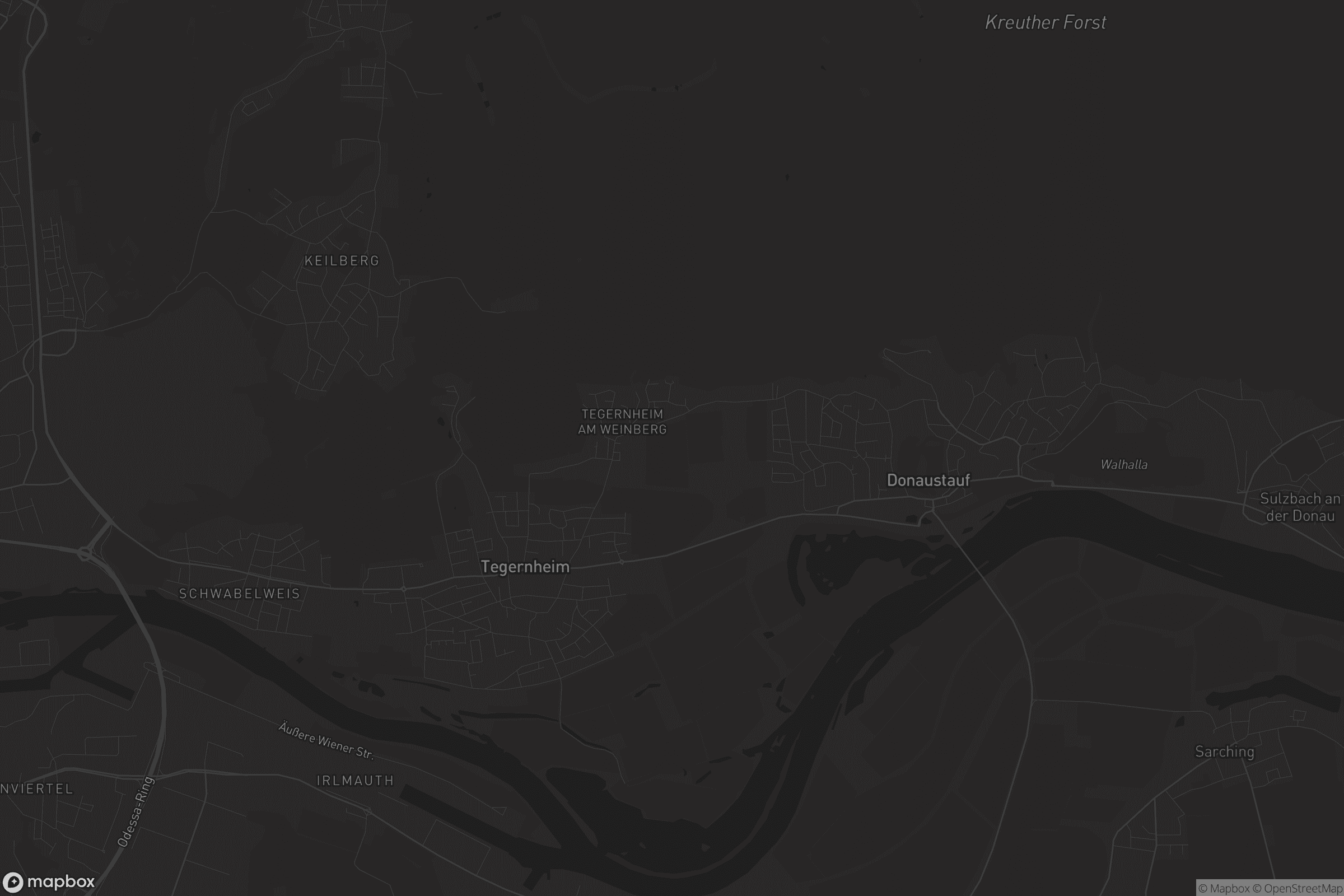 Karte von Tegernheim