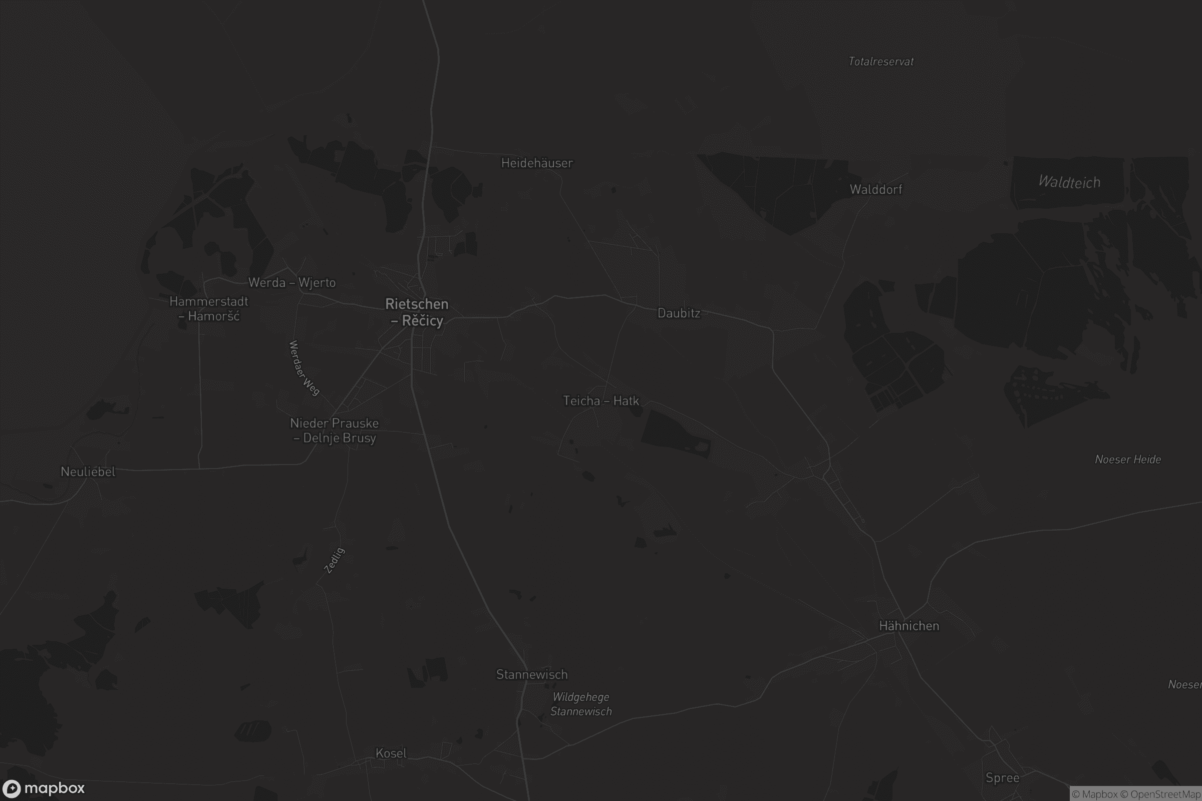 Karte von Teicha - Hatk