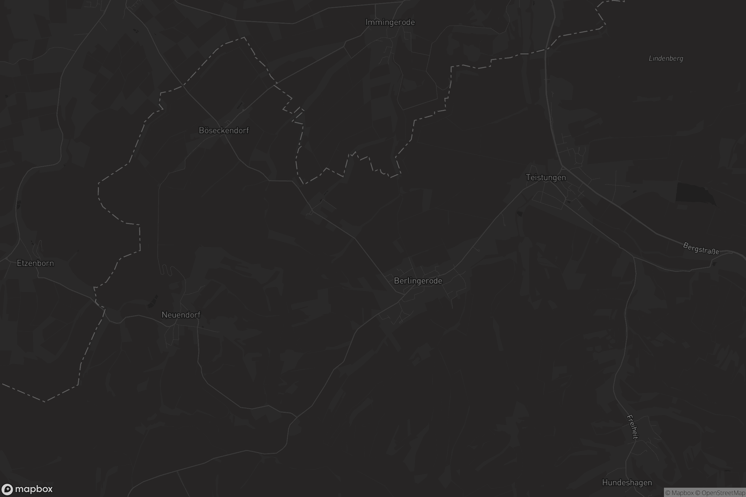 Karte von Teistungen