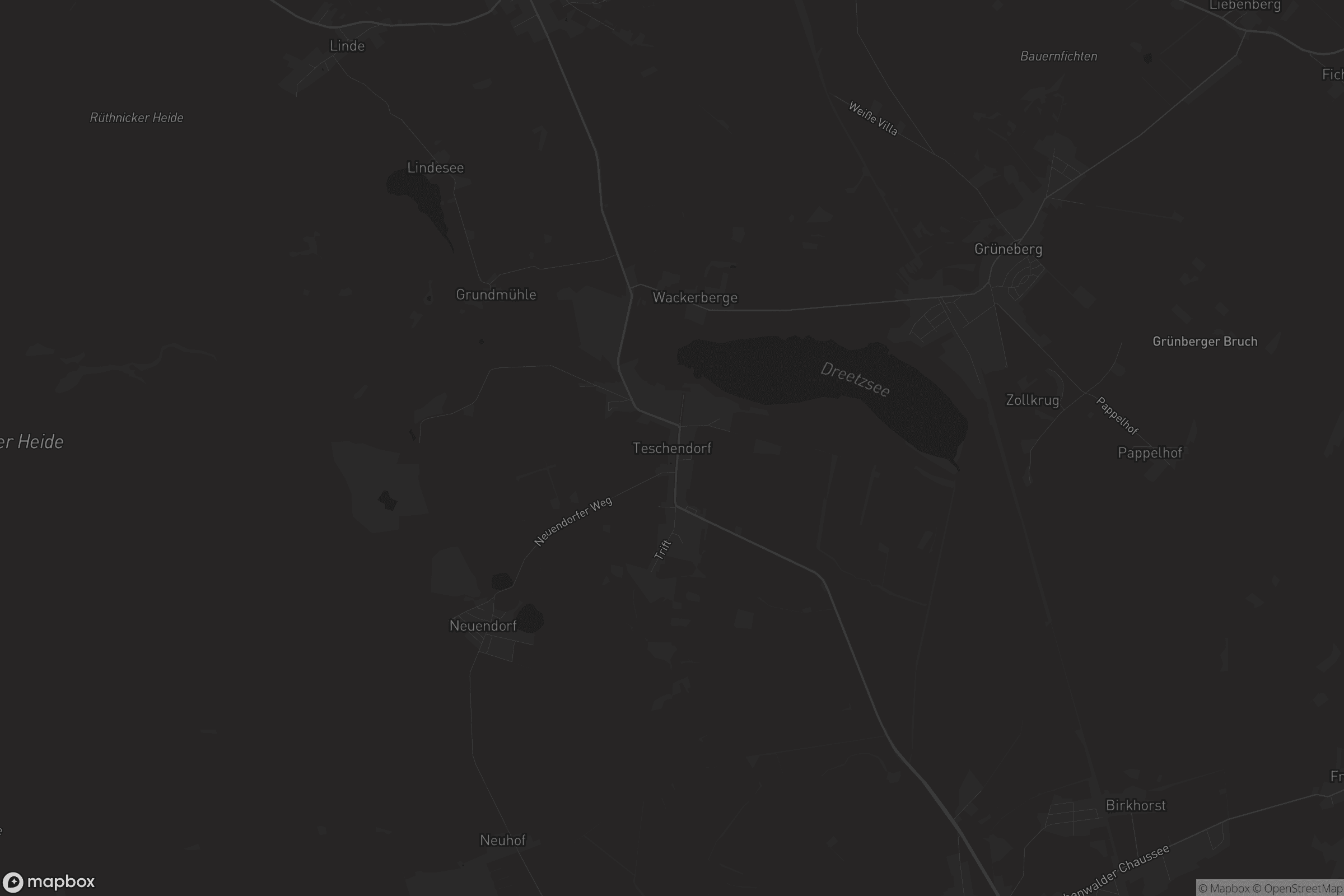 Karte von Teschendorf